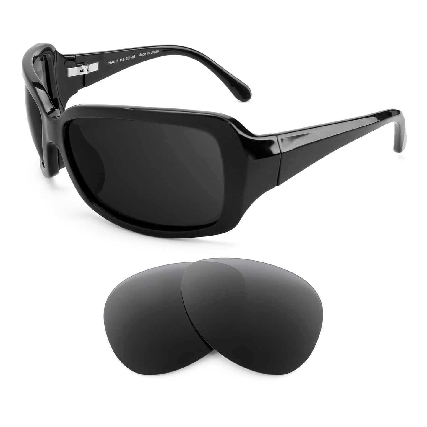 Maui Jim Kai MJ201 sunglasses with replacement lenses