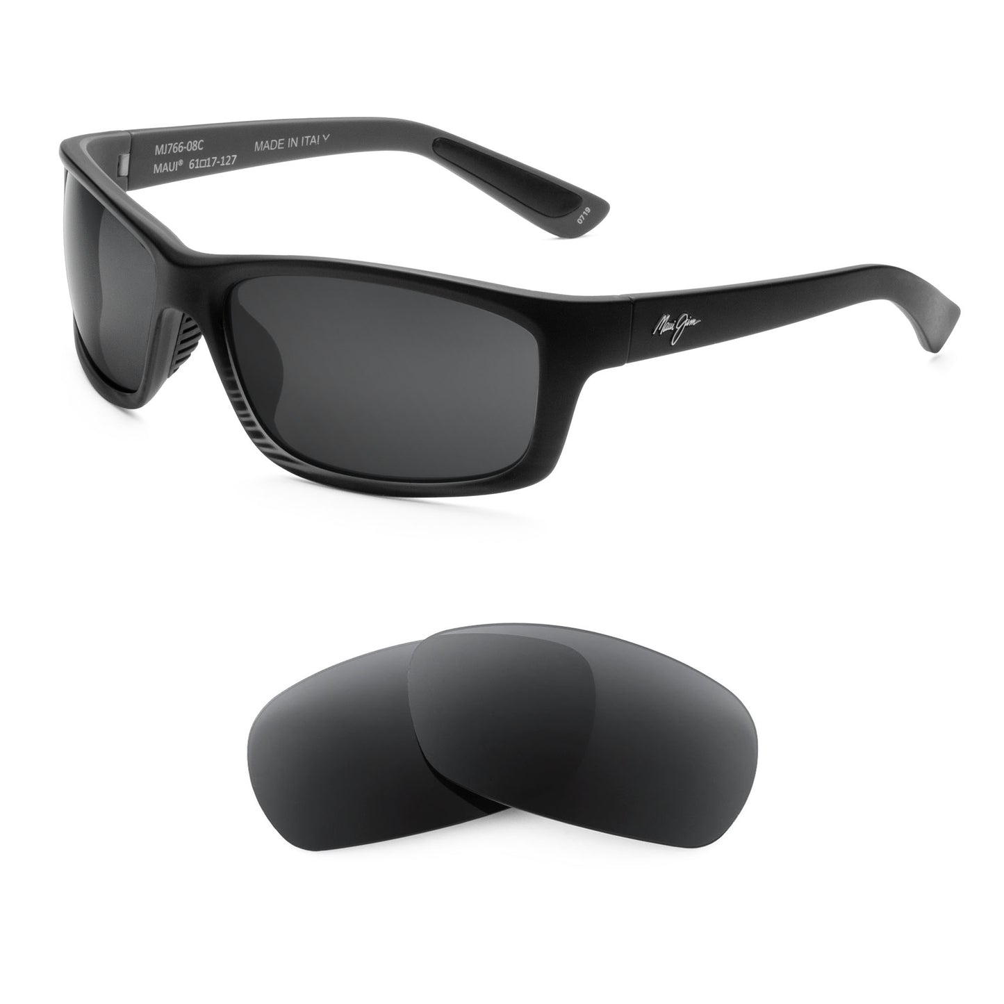 Maui Jim Kanaio Coast MJ766 sunglasses with replacement lenses