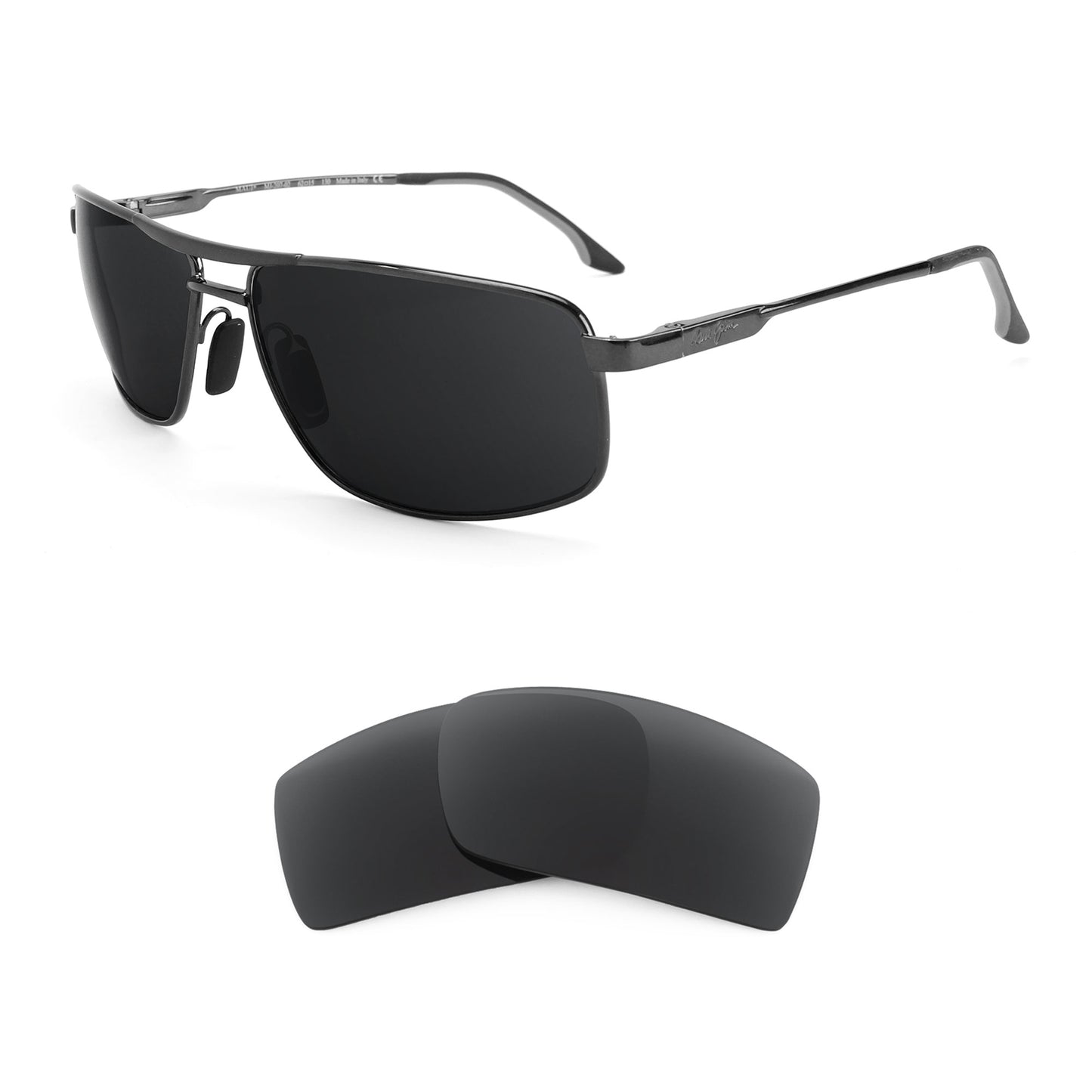 Maui Jim Kapena MJ207 sunglasses with replacement lenses