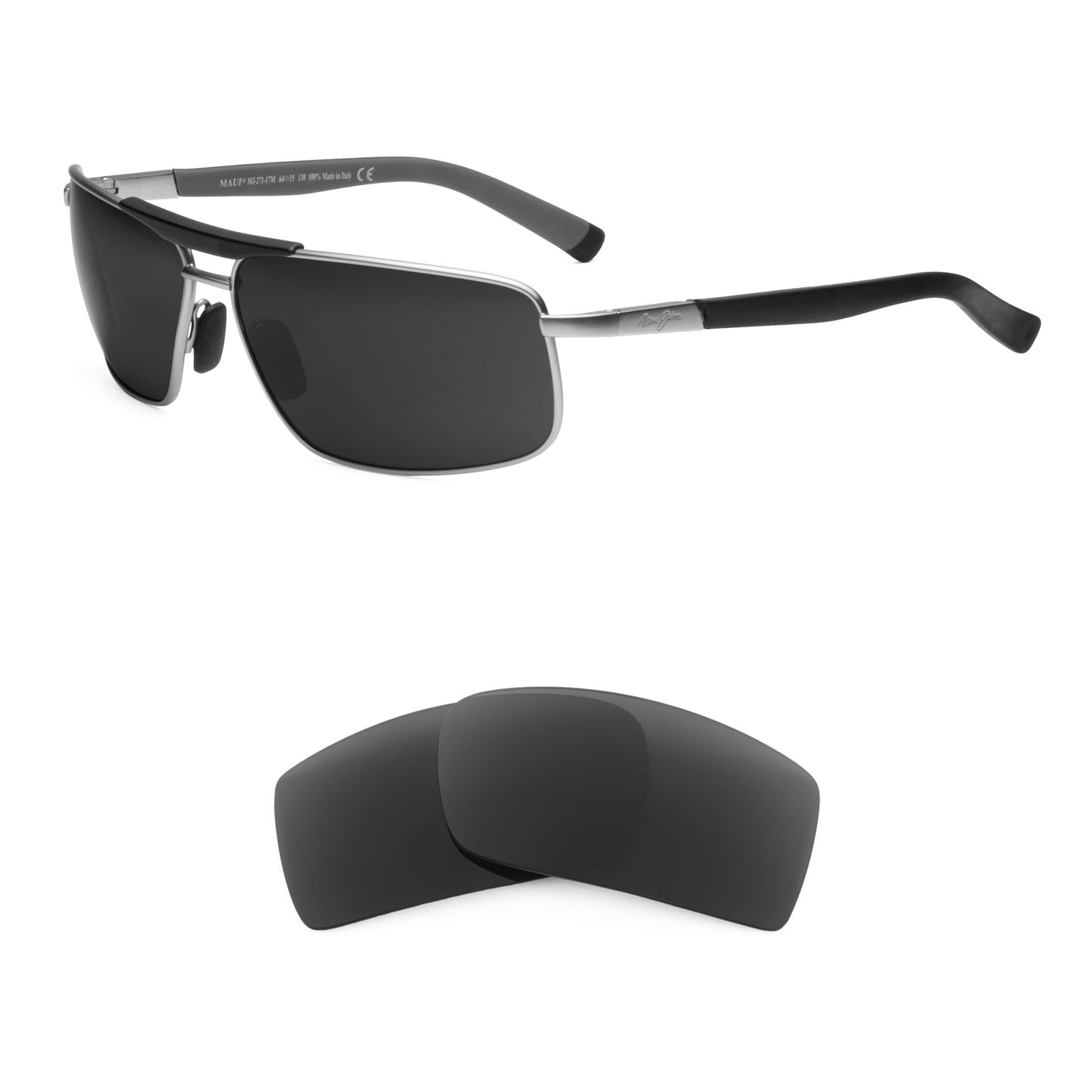 Maui Jim Keanu MJ271 sunglasses with replacement lenses
