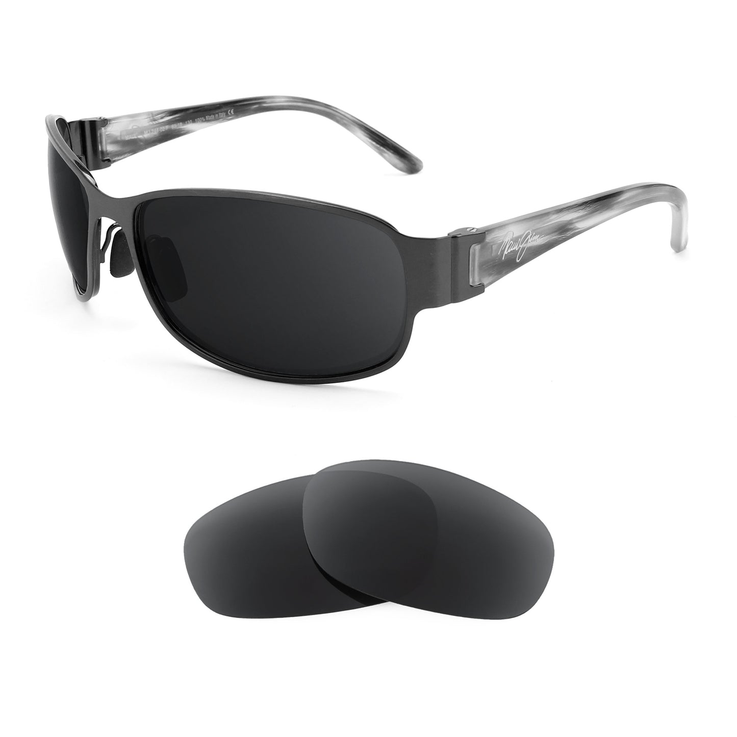 Maui Jim Makena MJ244 sunglasses with replacement lenses