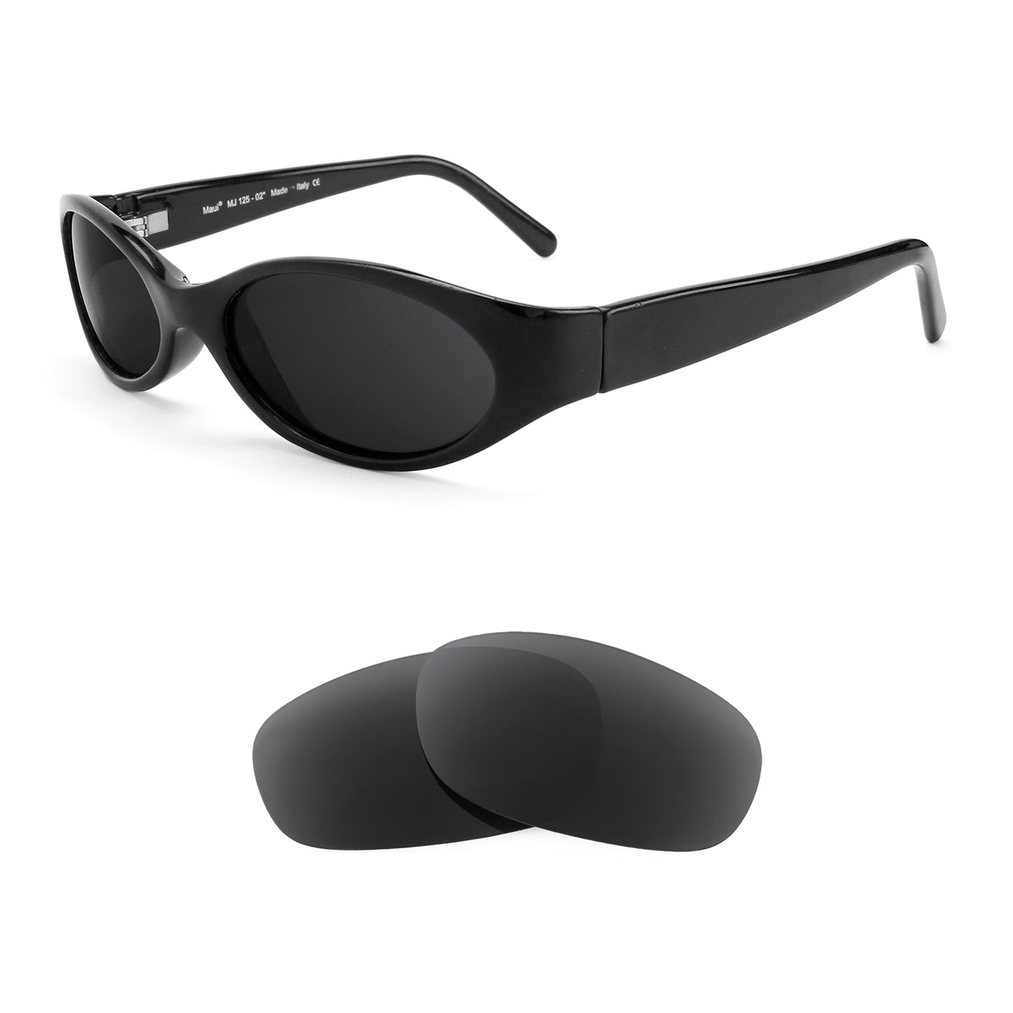 Maui Jim Malia MJ125 sunglasses with replacement lenses