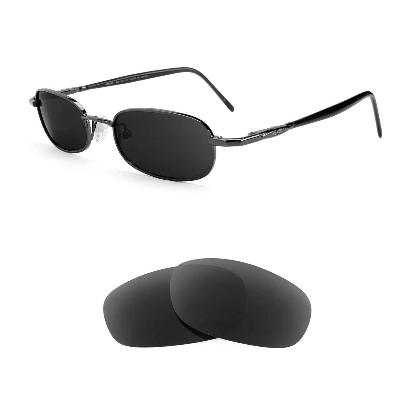 Maui Jim Manini MJ135 sunglasses with replacement lenses