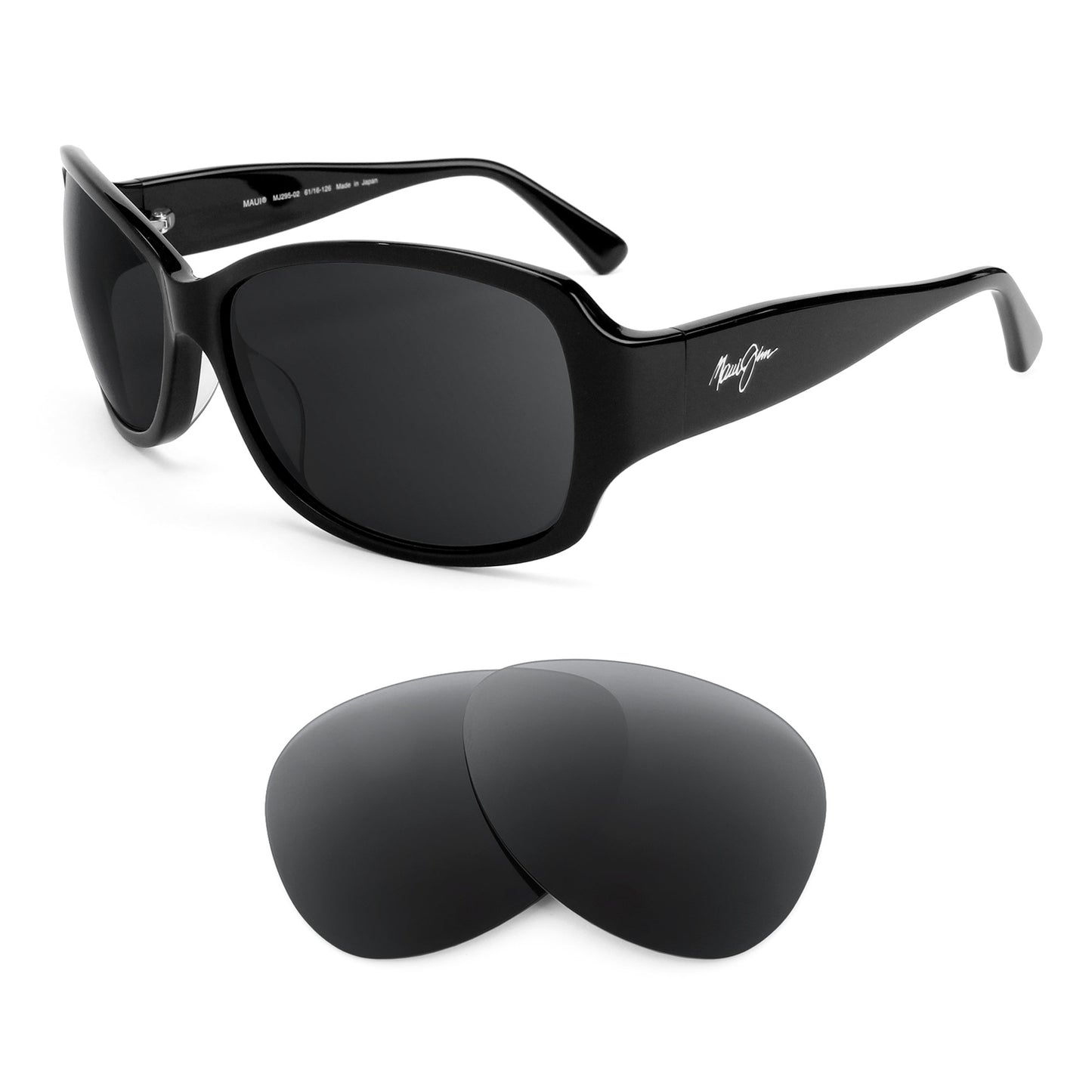 Maui Jim Nalani MJ295 sunglasses with replacement lenses