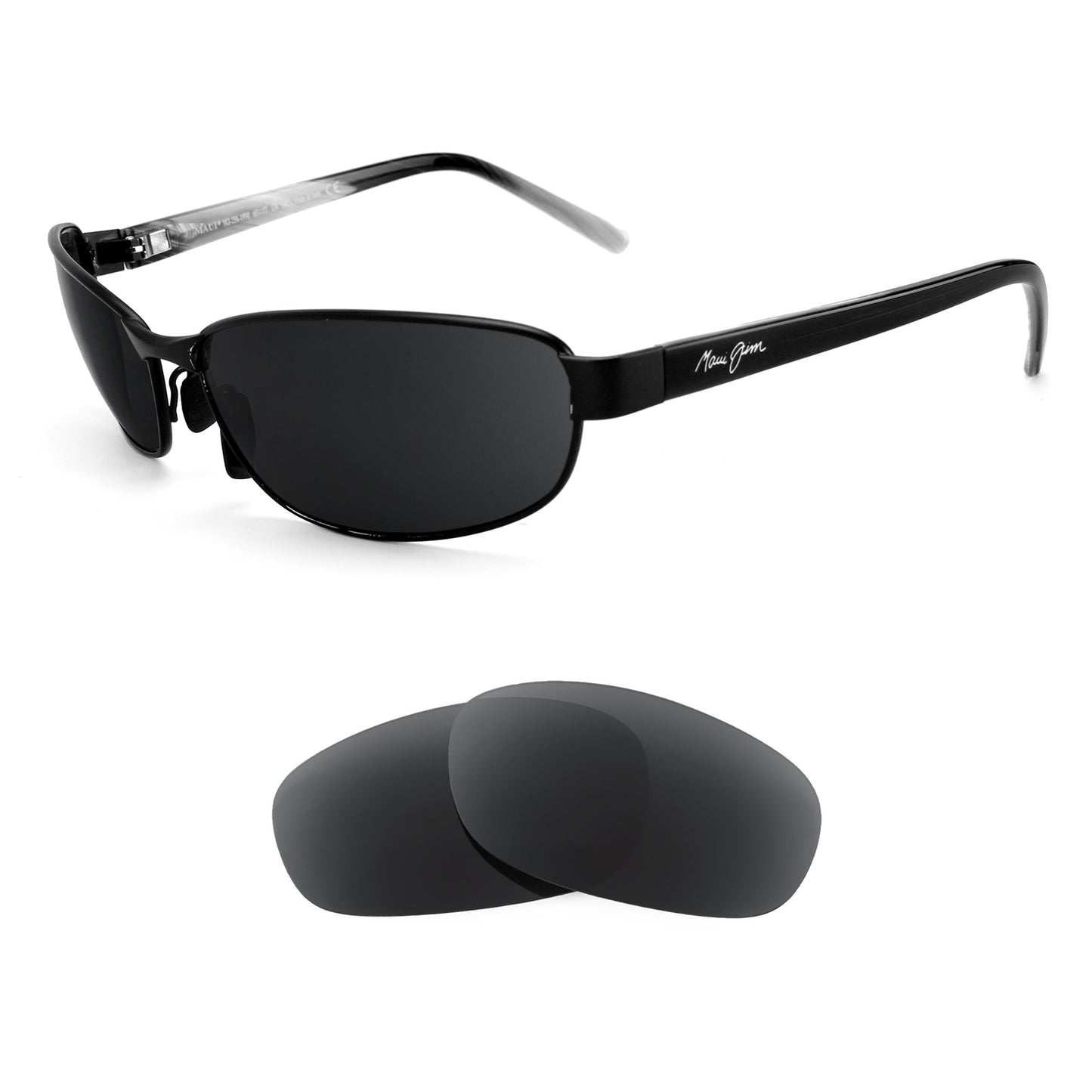 Maui Jim Napili Bay MJ256 sunglasses with replacement lenses