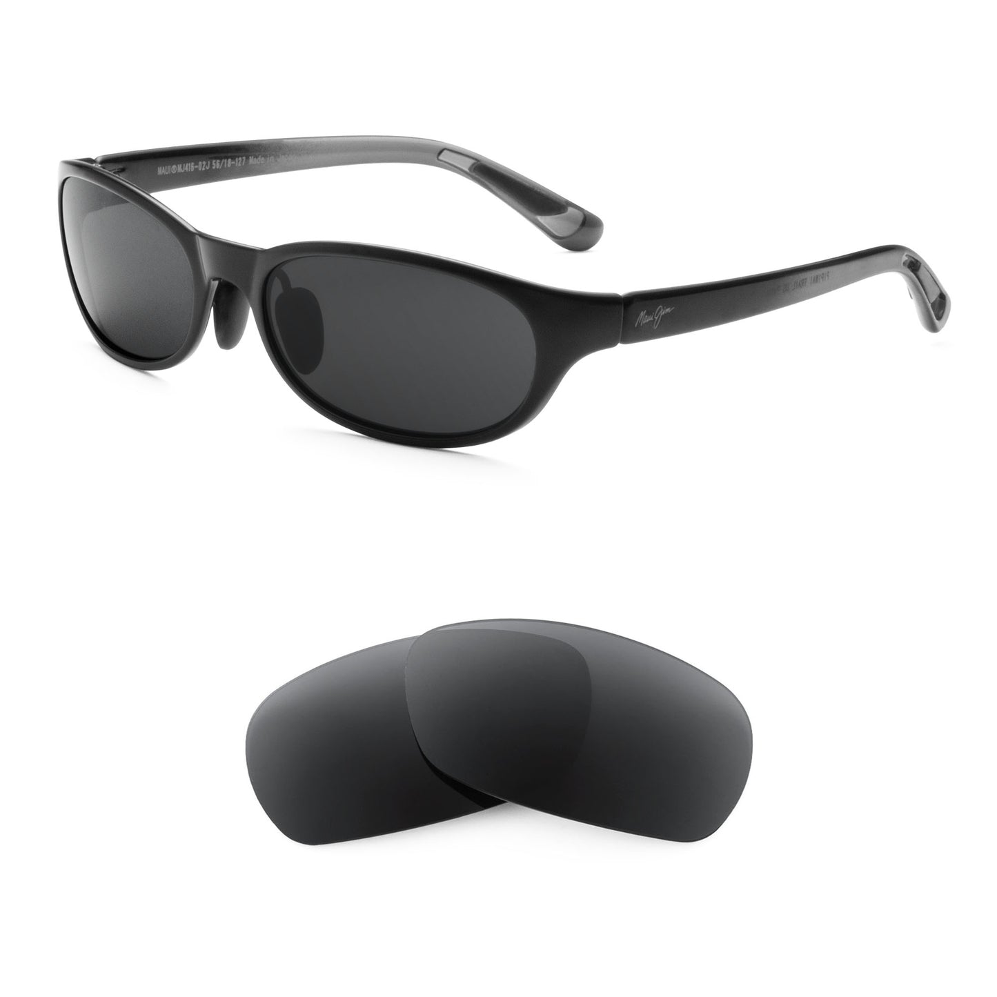 Maui Jim Pipiwai Trail MJ416 sunglasses with replacement lenses