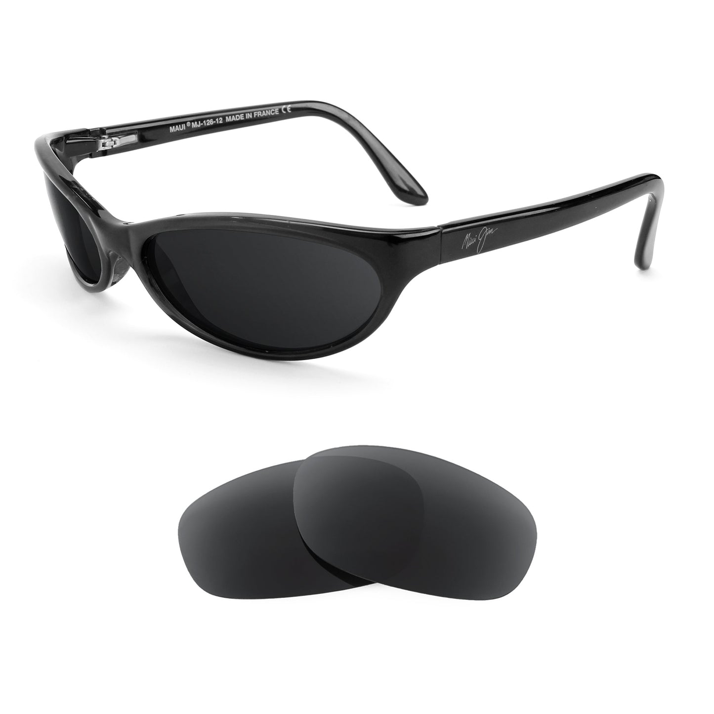 Maui Jim Riptide MJ126 sunglasses with replacement lenses