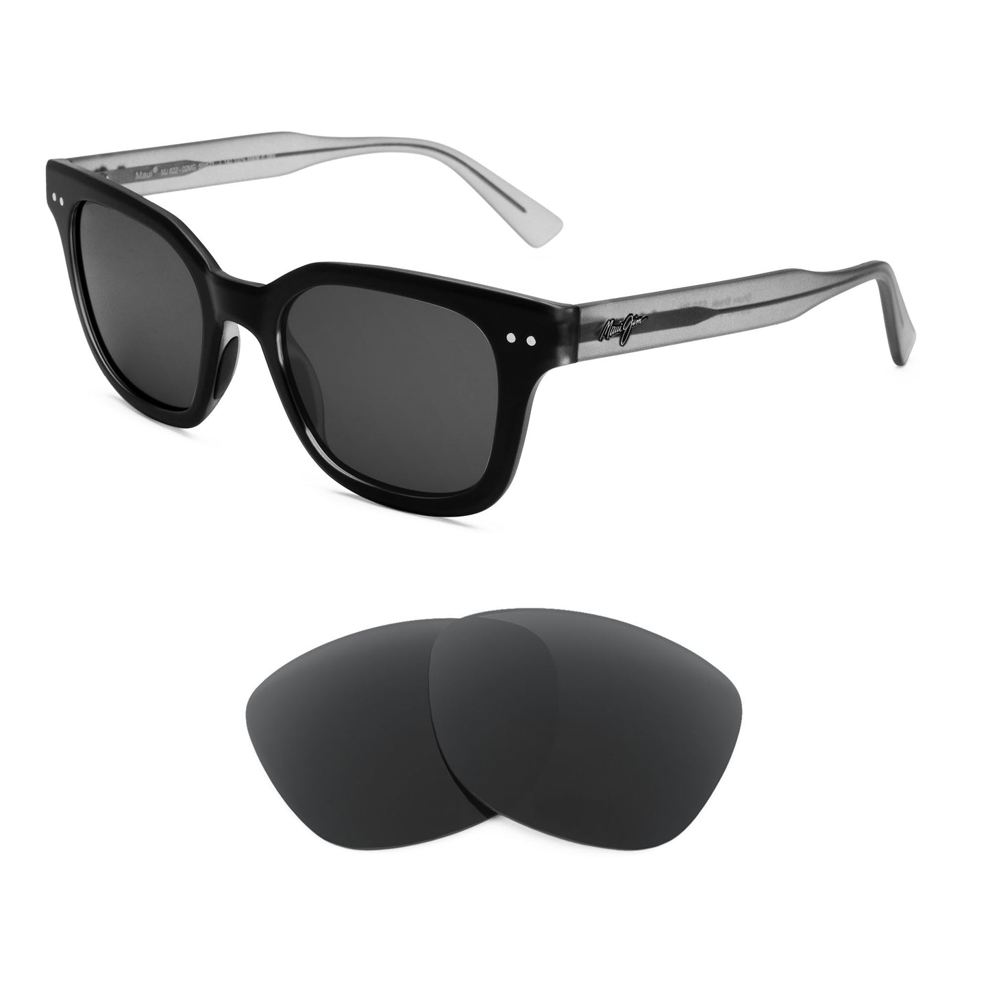 Maui Jim Shore Break MJ822 sunglasses with replacement lenses
