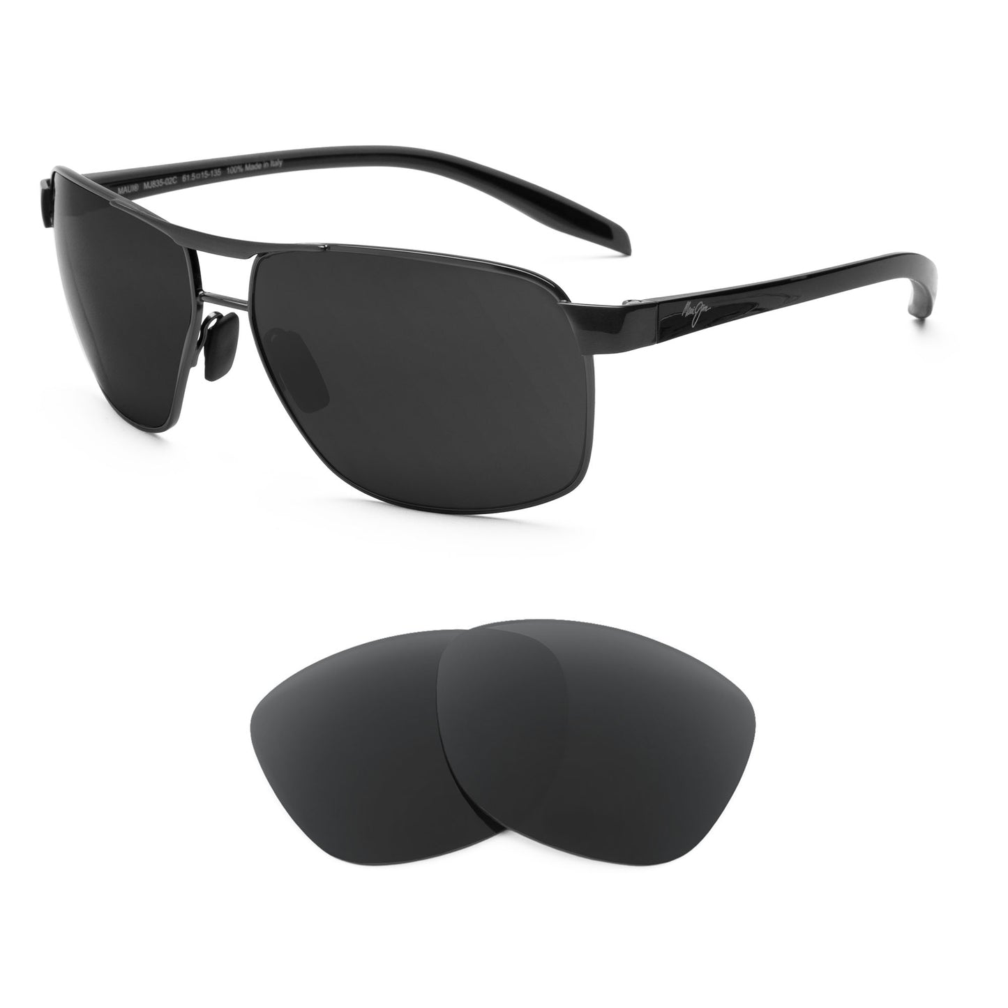 Maui Jim The Bird MJ835 sunglasses with replacement lenses