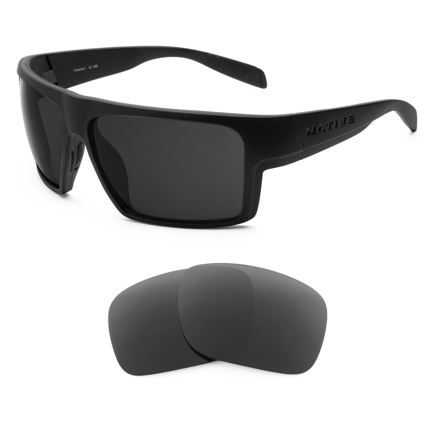 Native Eldo sunglasses with replacement lenses