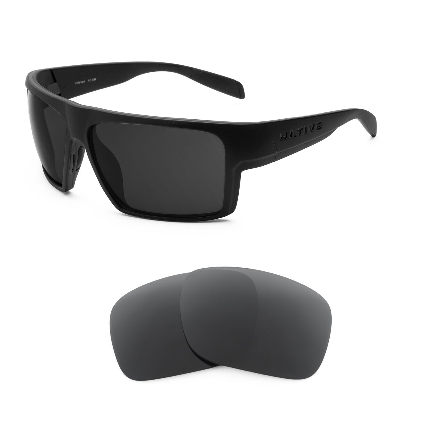 Native Four Corners sunglasses with replacement lenses