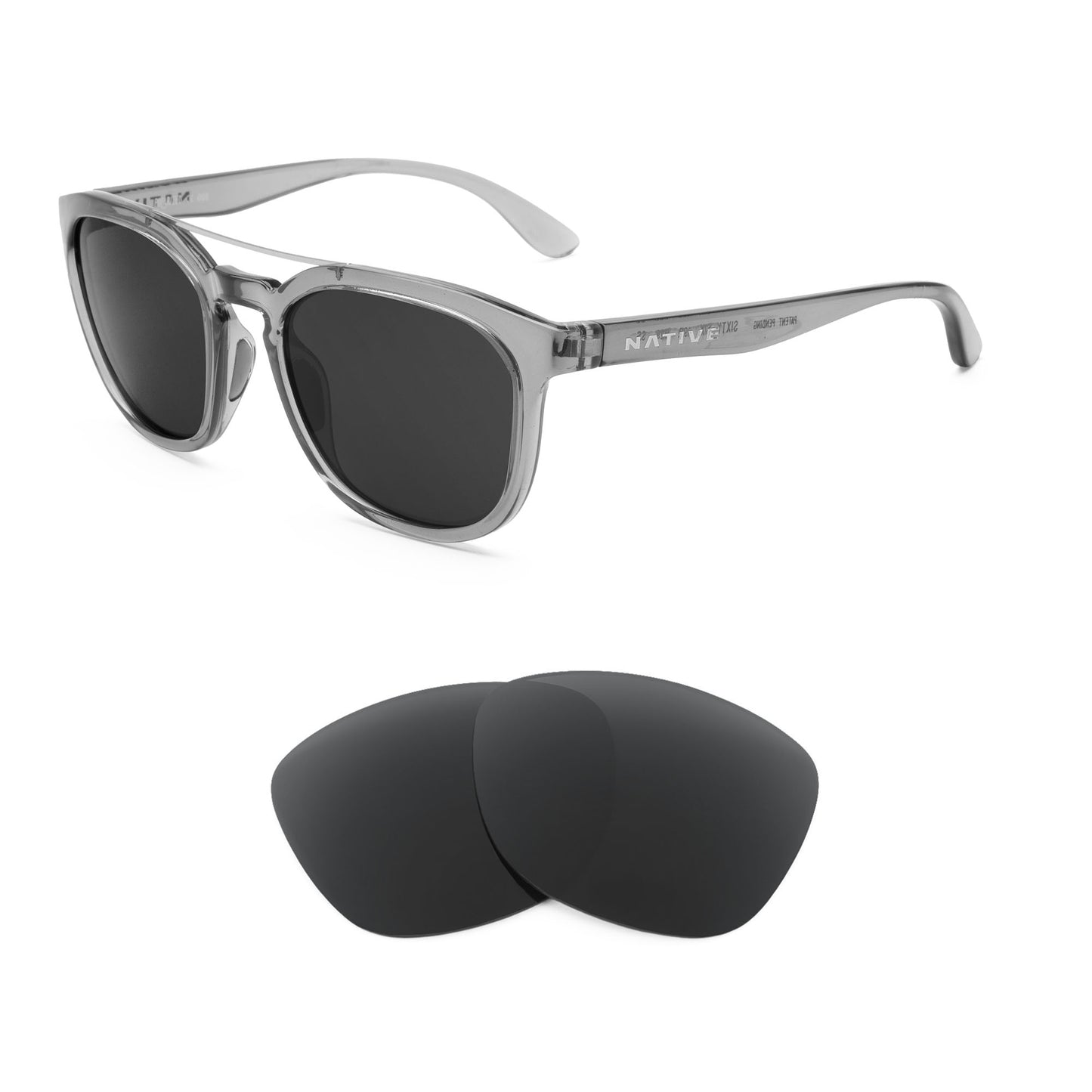 Native Sixty-Six sunglasses with replacement lenses