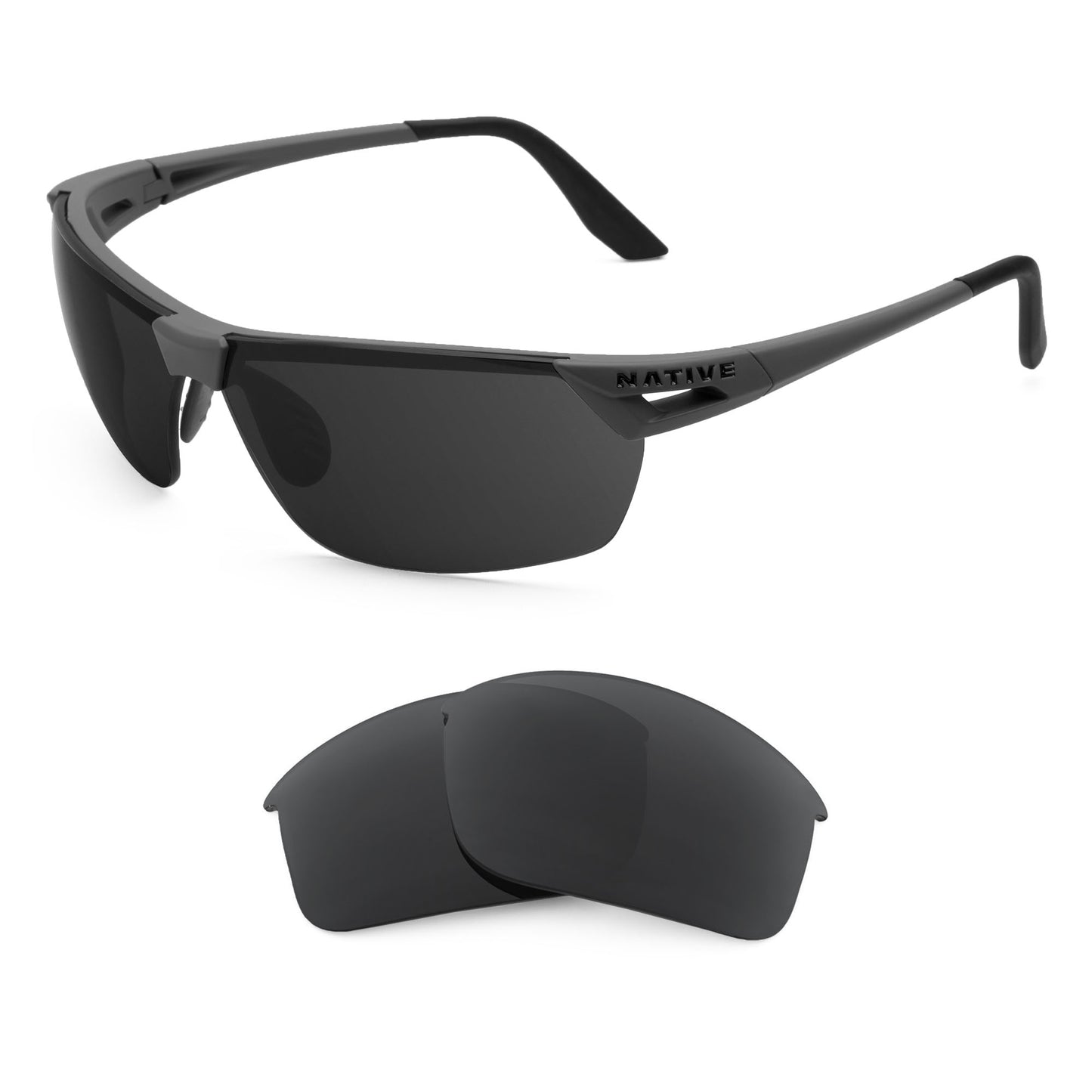 Native Vigor AF sunglasses with replacement lenses