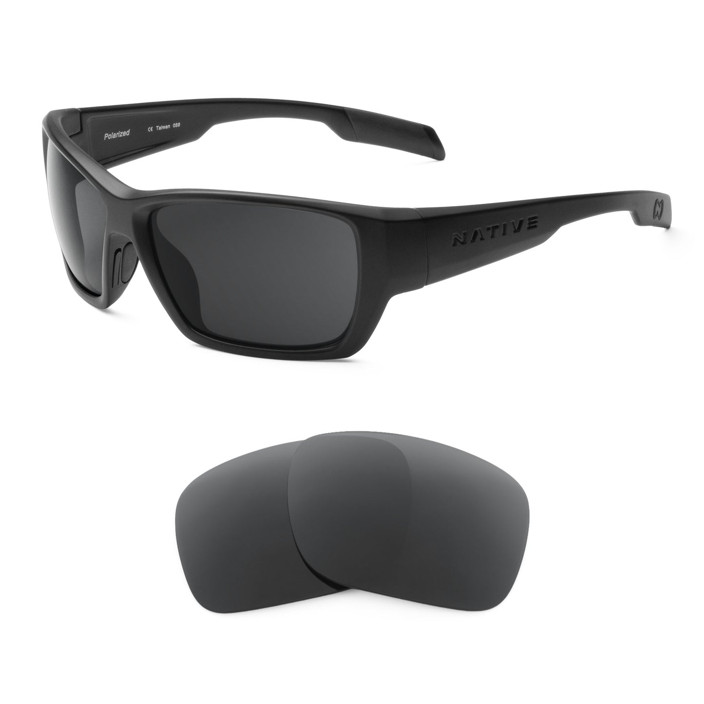 Native Ward sunglasses with replacement lenses