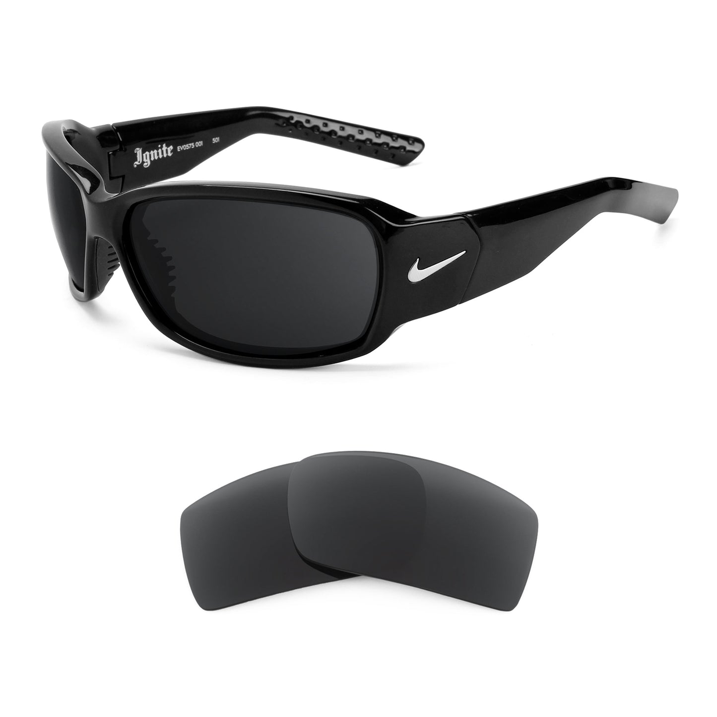 Nike Ignite sunglasses with replacement lenses