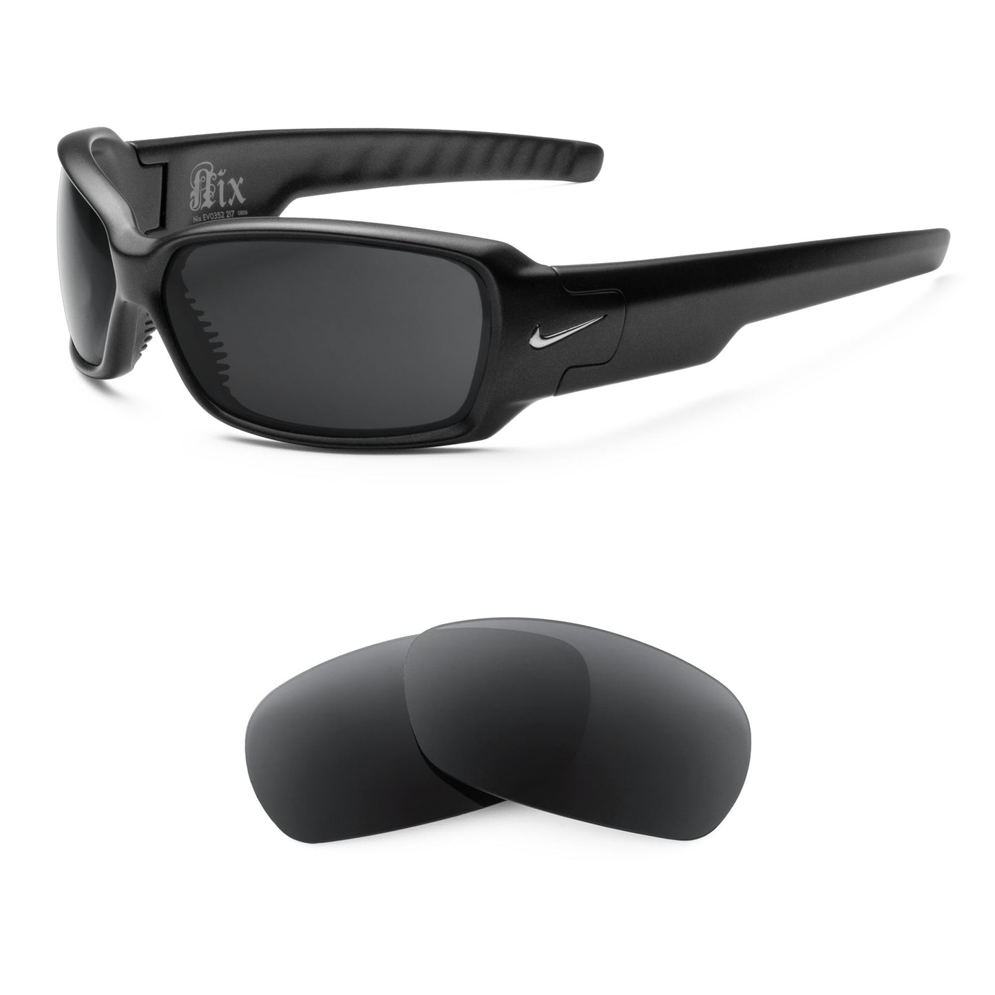 Nike Nix sunglasses with replacement lenses