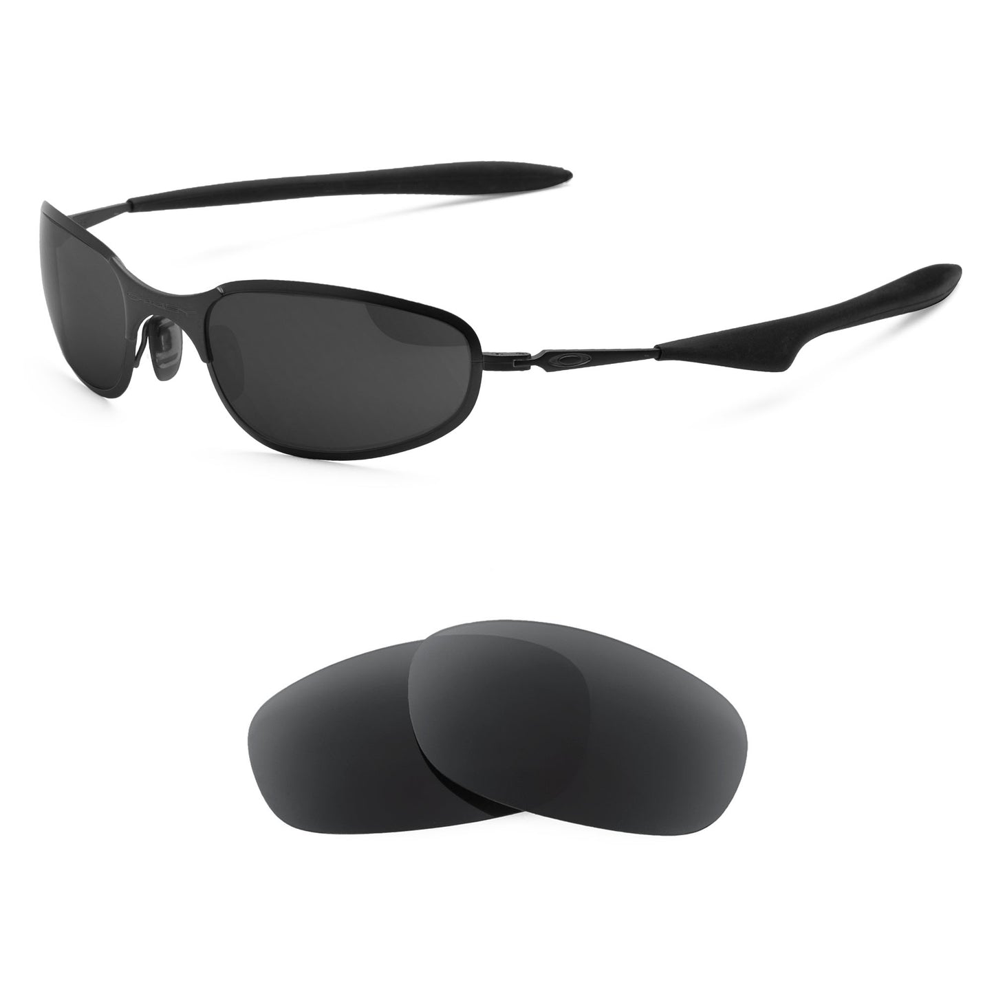 Oakley A Wire Thick sunglasses with replacement lenses