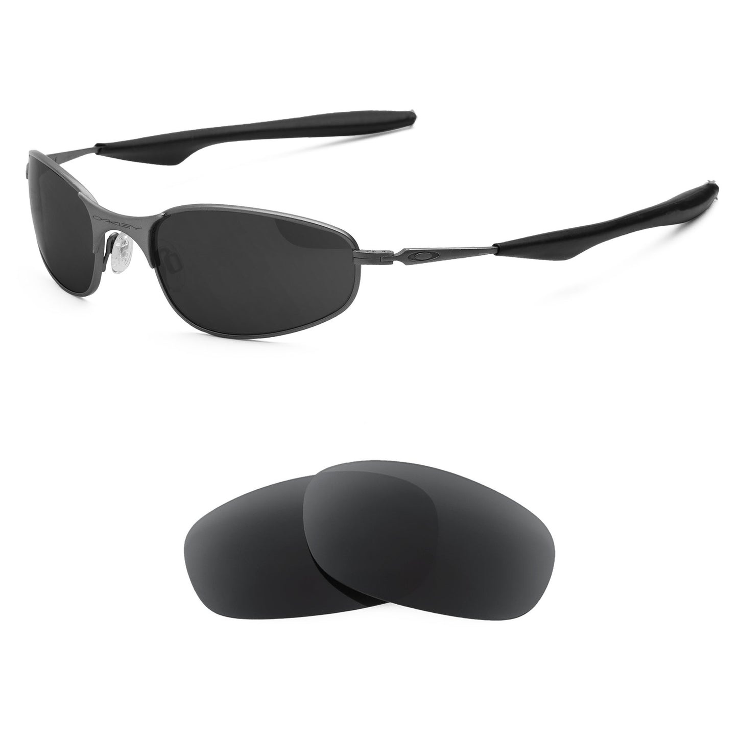 Oakley A Wire sunglasses with replacement lenses