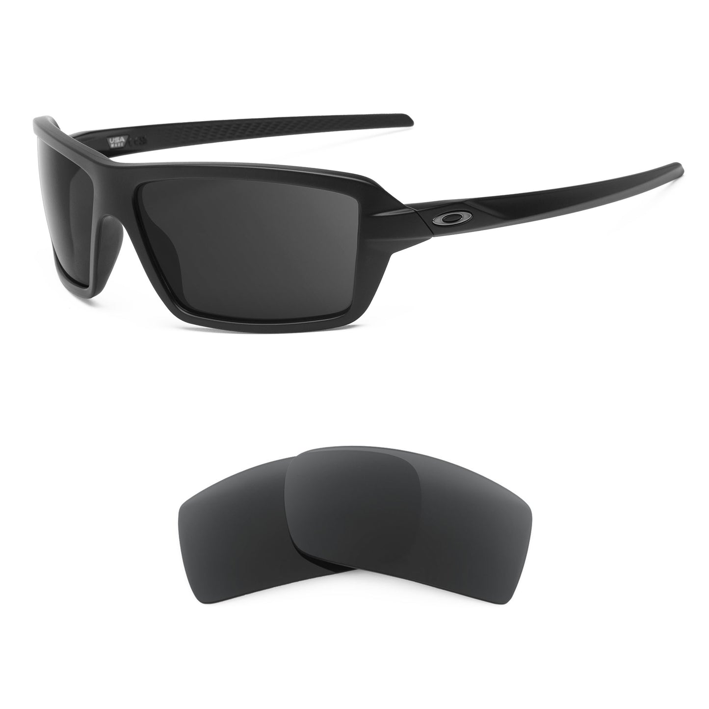 Oakley Cables sunglasses with replacement lenses