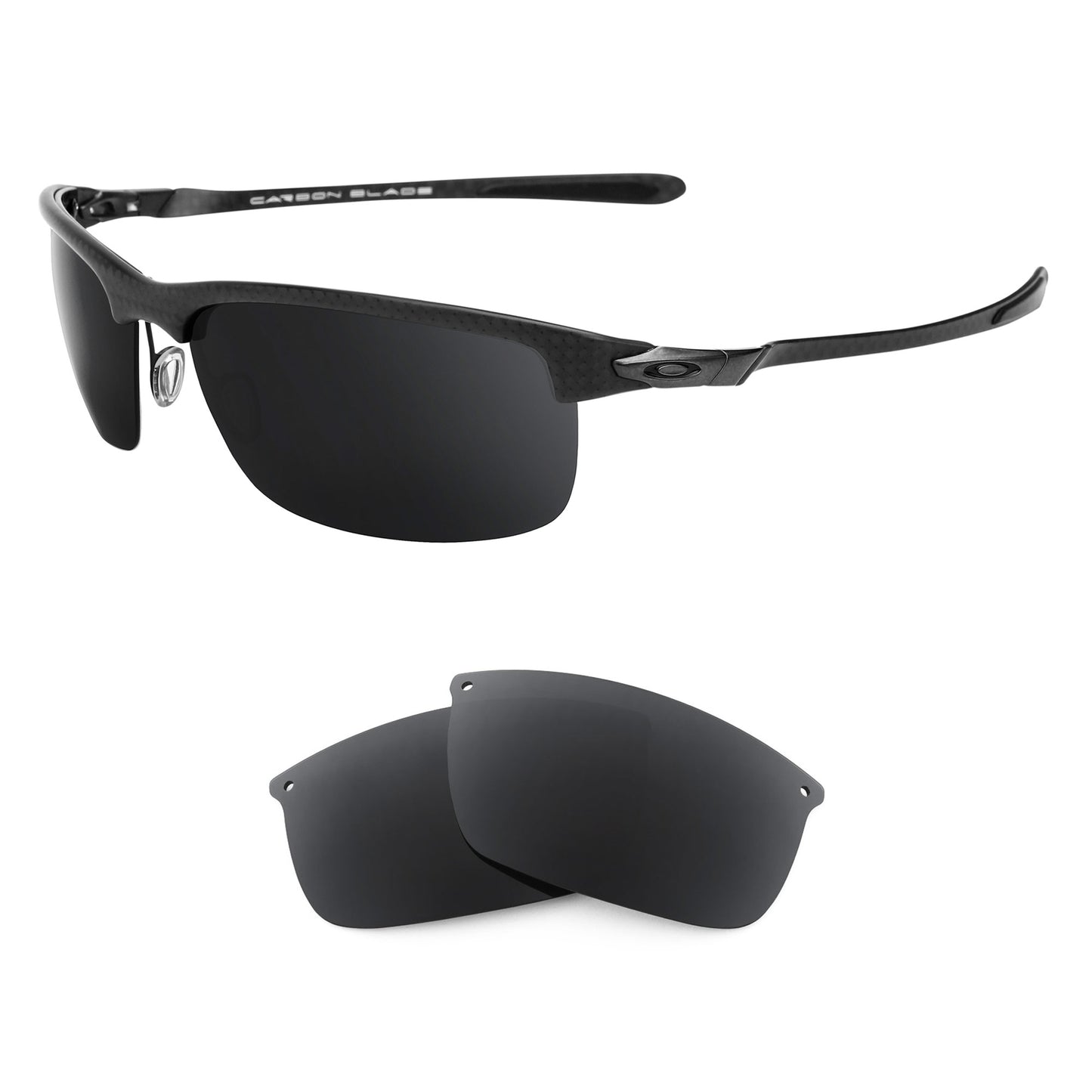 Oakley Carbon Blade sunglasses with replacement lenses