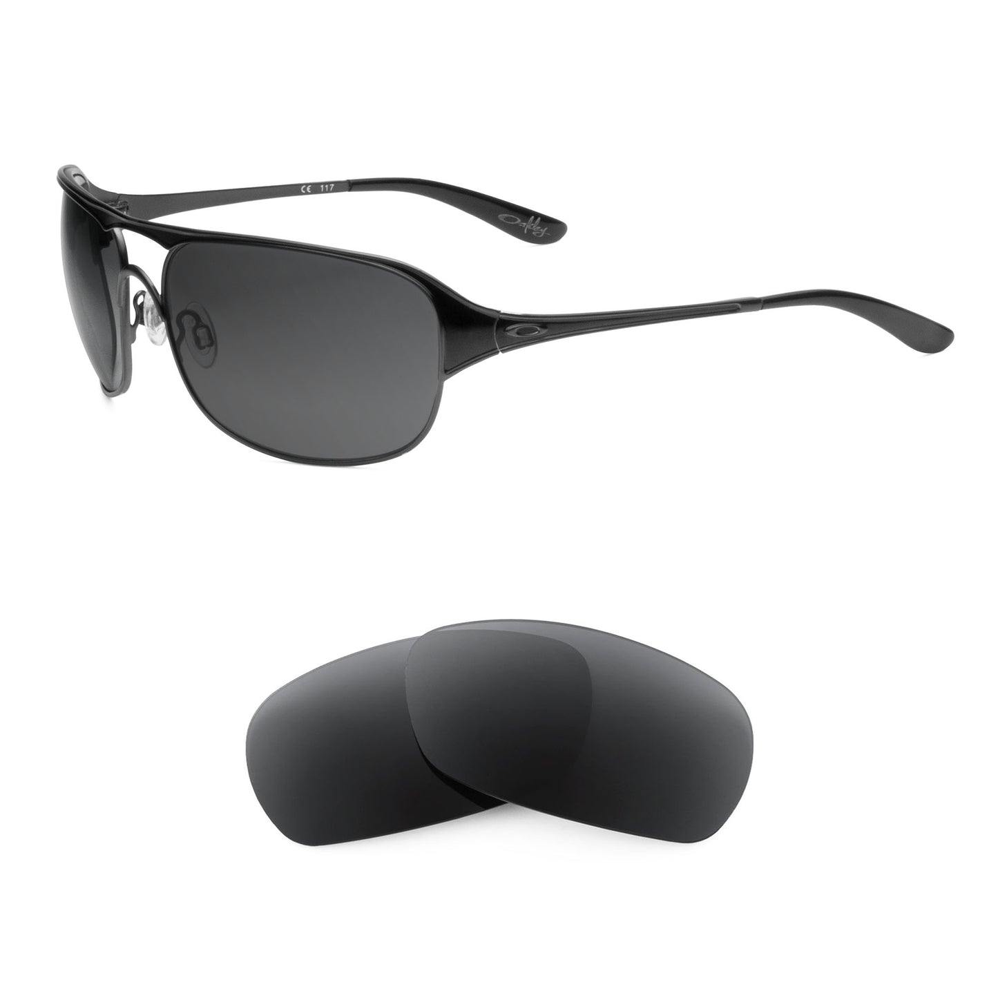 Oakley Cover Story sunglasses with replacement lenses