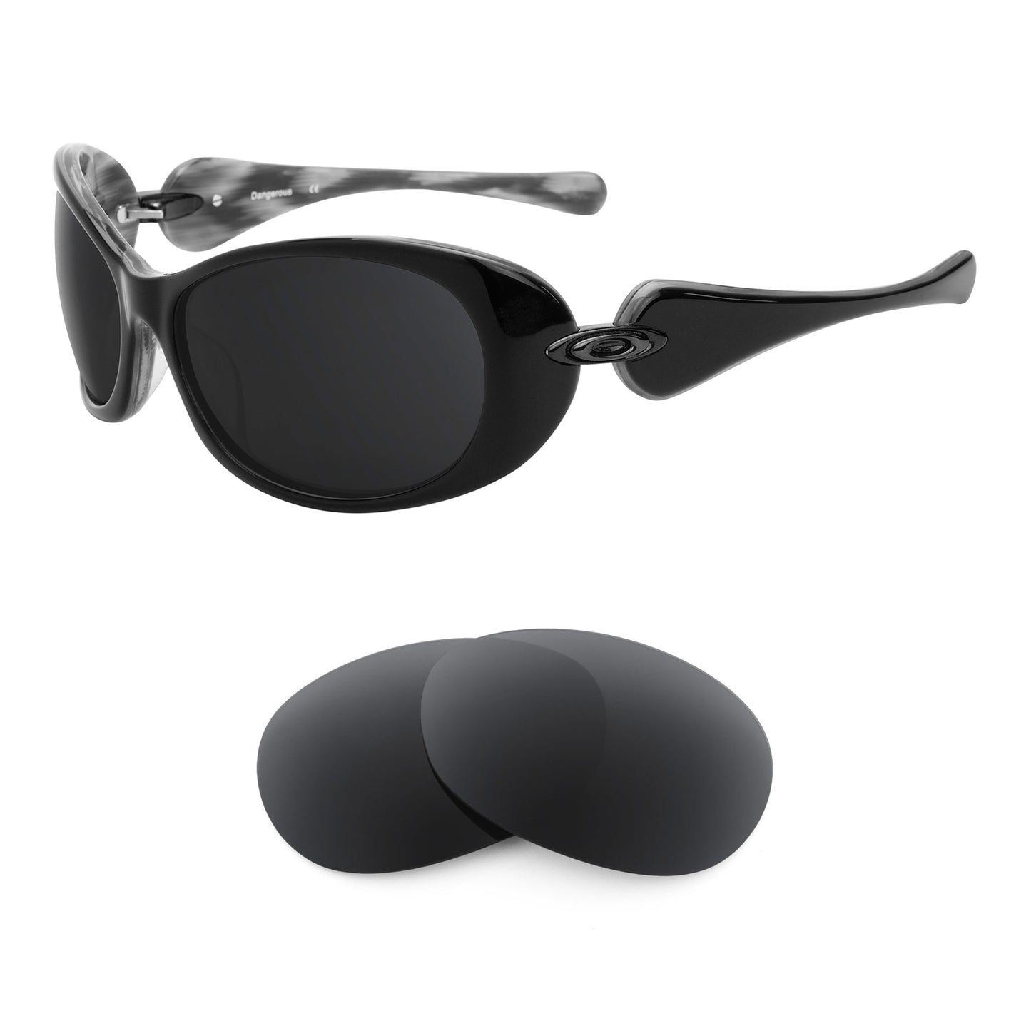 Oakley Dangerous sunglasses with replacement lenses