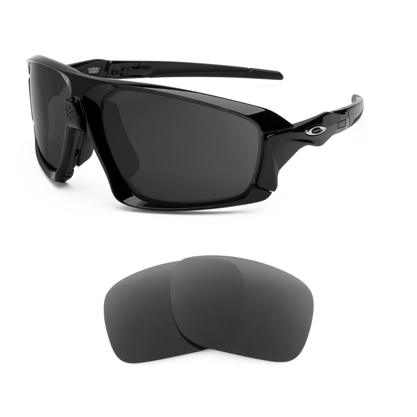 Oakley Field Jacket sunglasses with replacement lenses