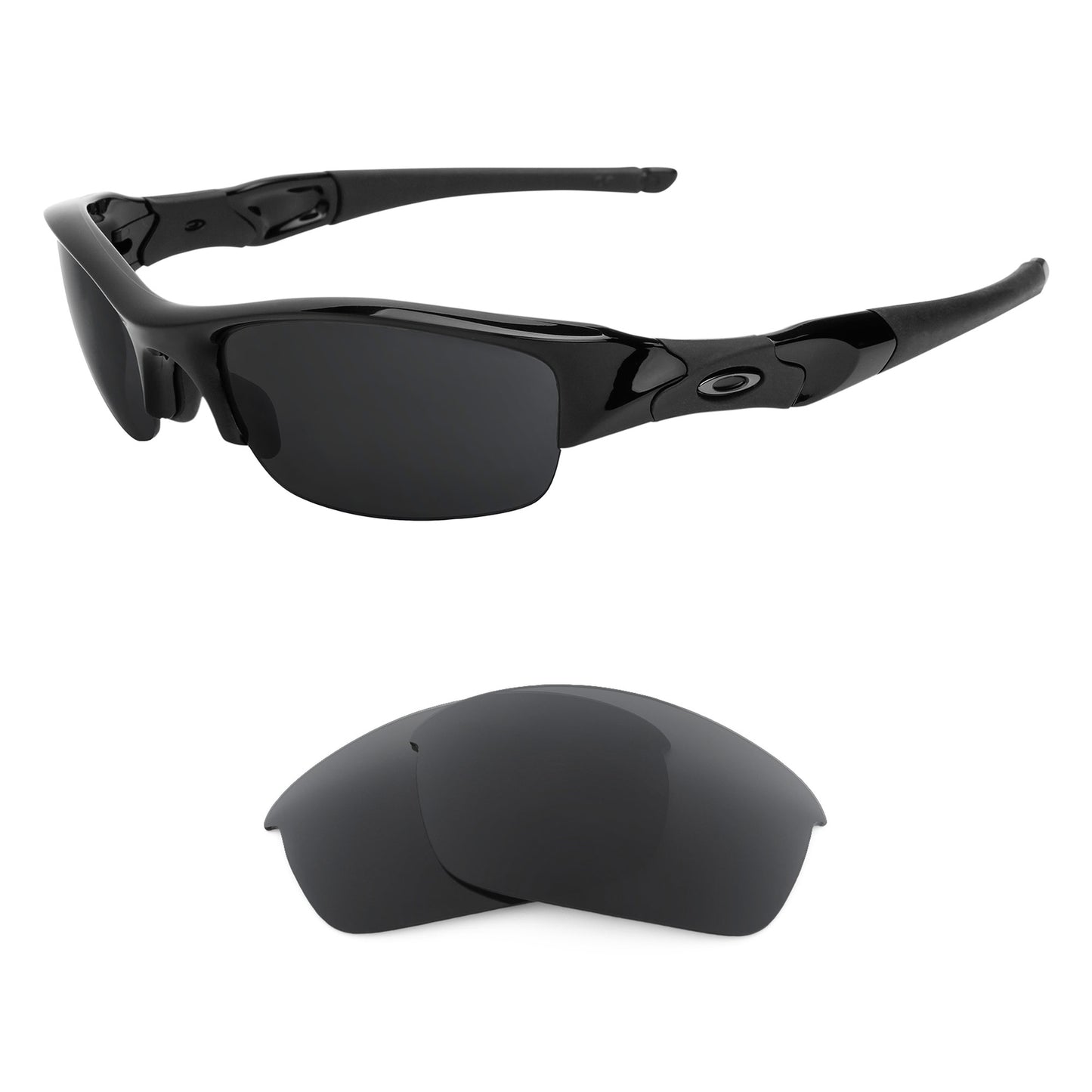 Oakley Flak Jacket (Low Bridge Fit) sunglasses with replacement lenses
