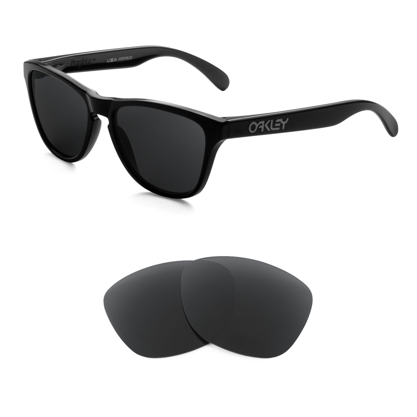 Oakley Frogskins XS sunglasses with replacement lenses