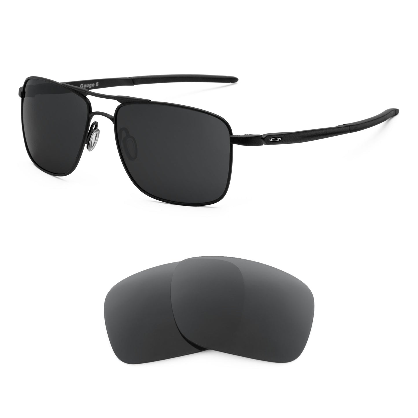 Oakley Gauge 6 sunglasses with replacement lenses