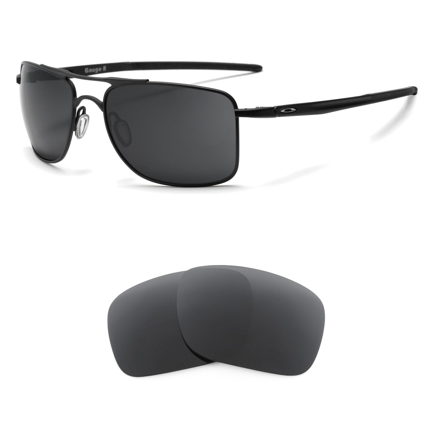 Oakley Gauge 8 M sunglasses with replacement lenses