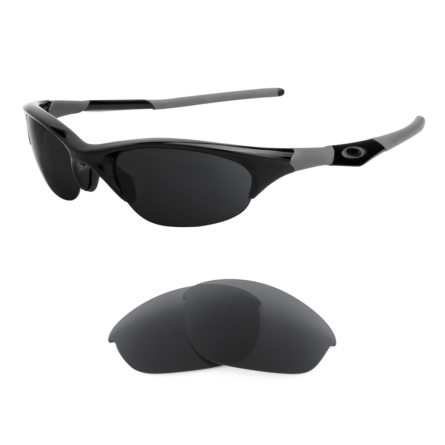 Oakley Half Jacket (Low Bridge Fit) sunglasses with replacement lenses