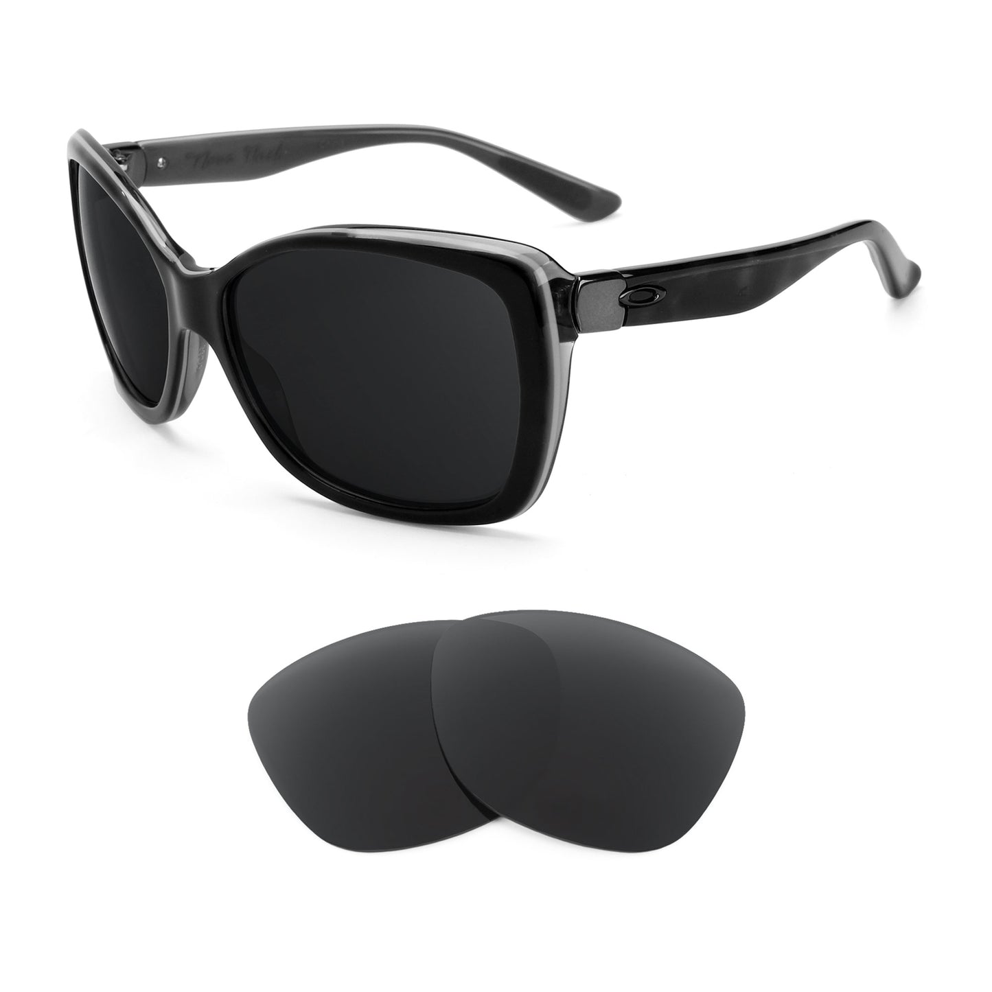 Oakley News Flash sunglasses with replacement lenses