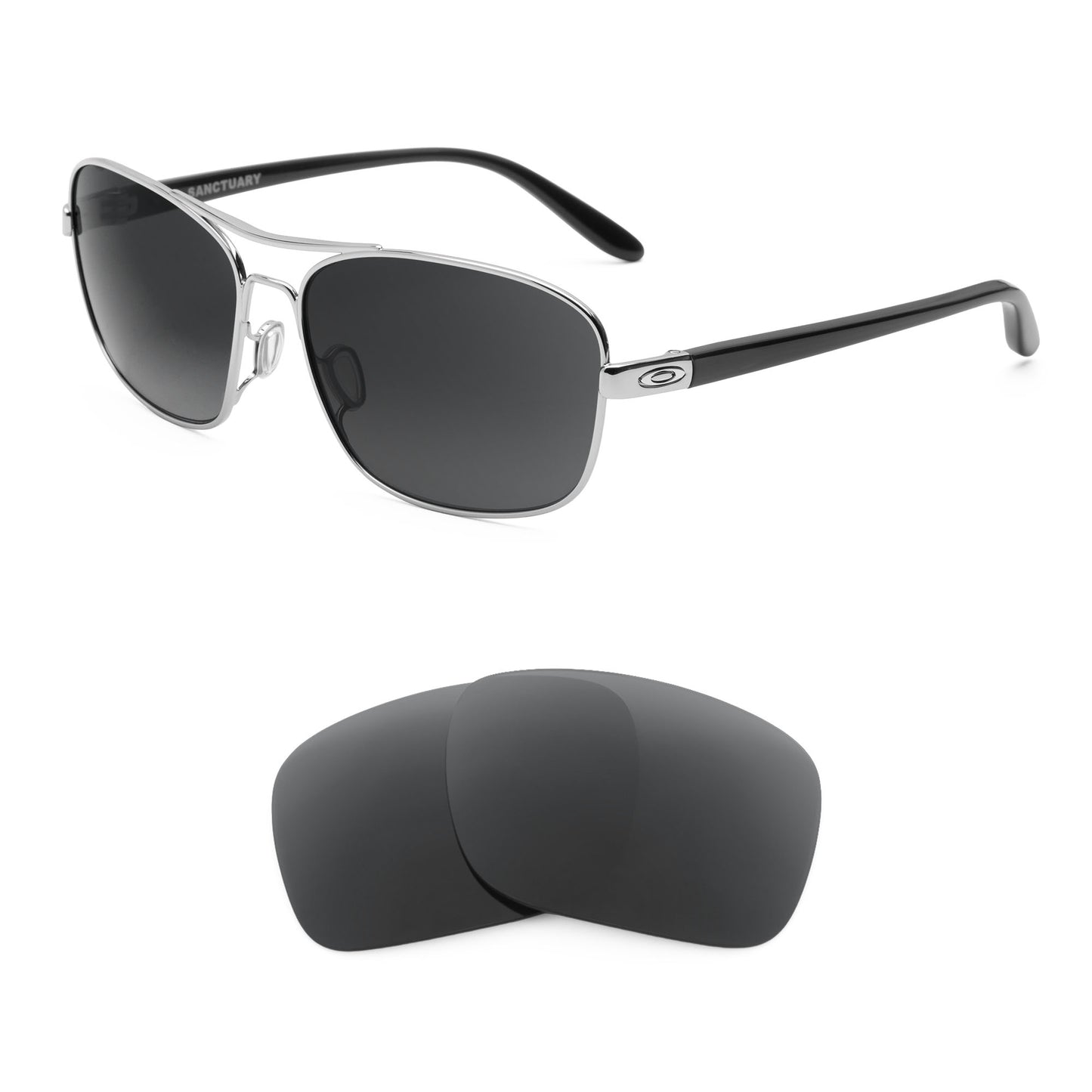 Oakley Sanctuary sunglasses with replacement lenses