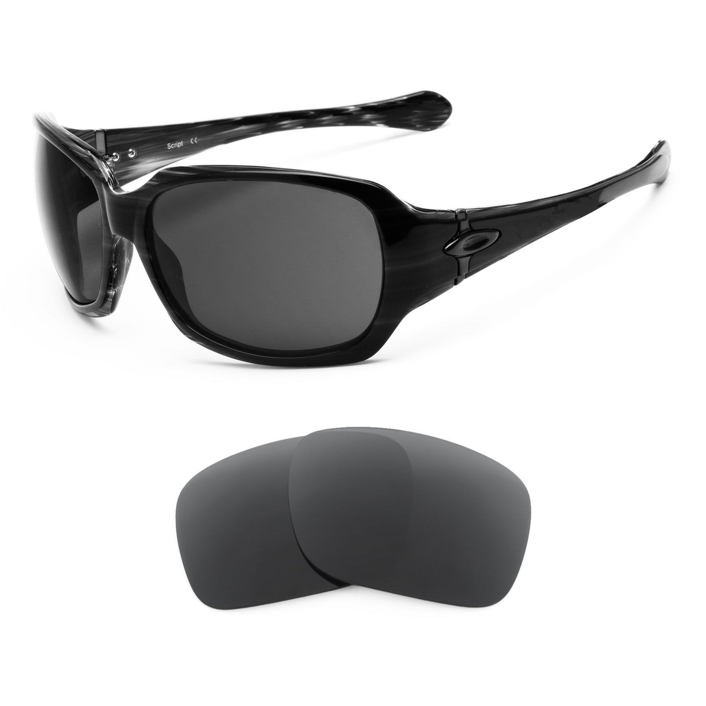 Oakley Script sunglasses with replacement lenses