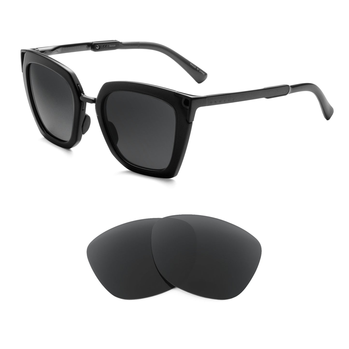 Oakley Sideswept sunglasses with replacement lenses
