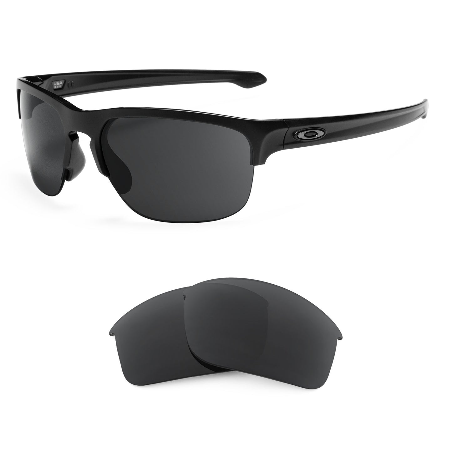 Oakley Sliver Edge sunglasses with replacement lenses