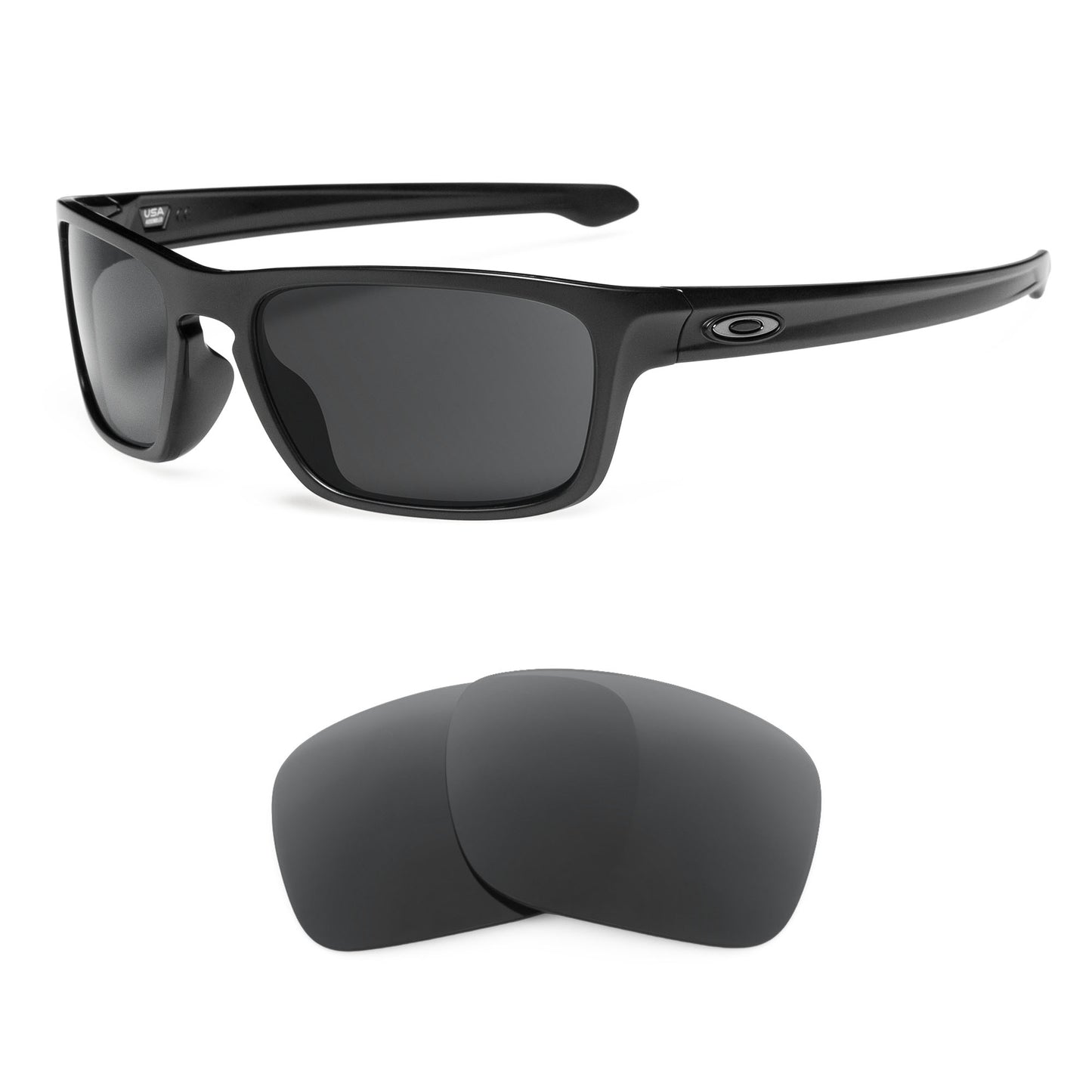 Oakley Sliver Stealth sunglasses with replacement lenses