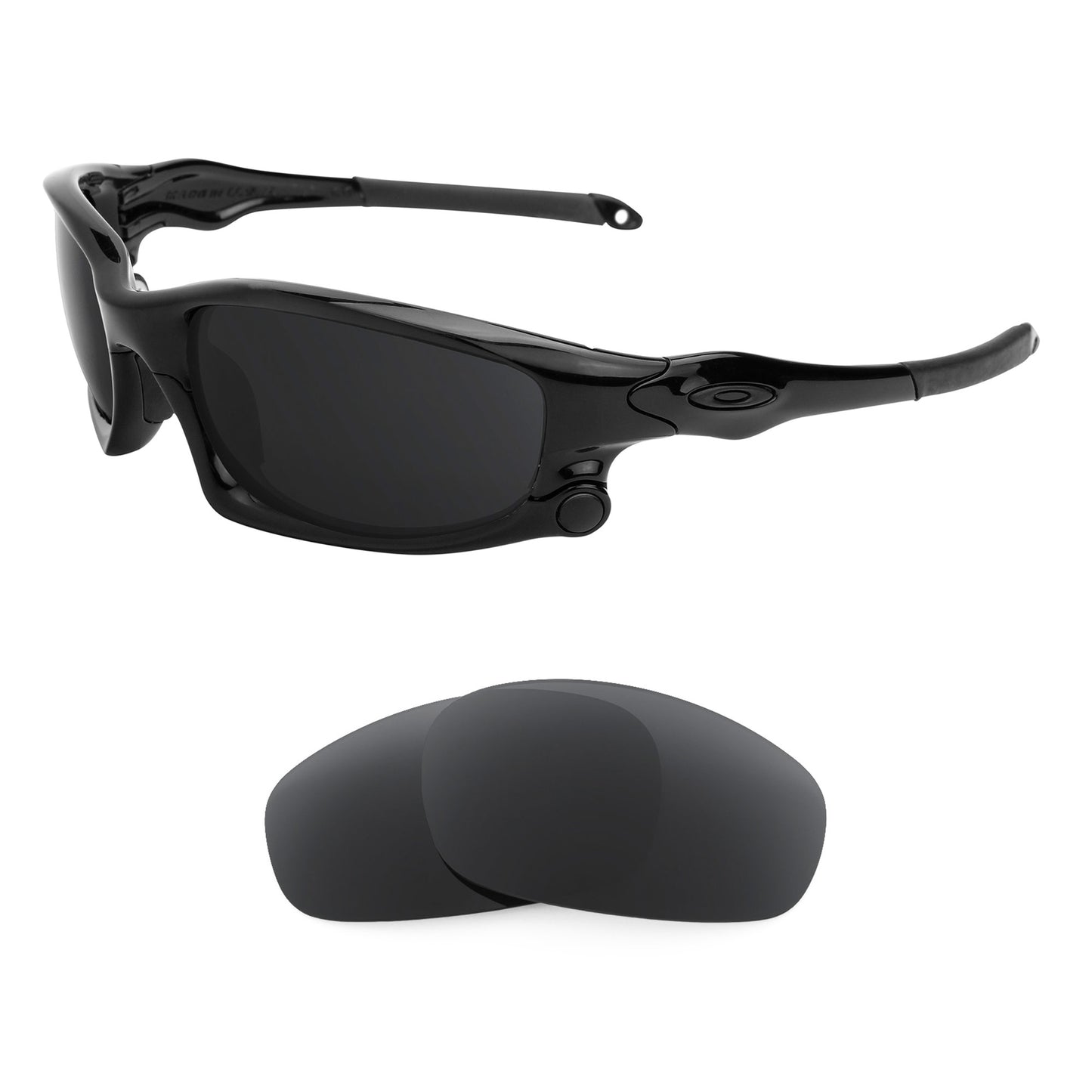 Oakley Split Jacket (Low Bridge Fit) sunglasses with replacement lenses