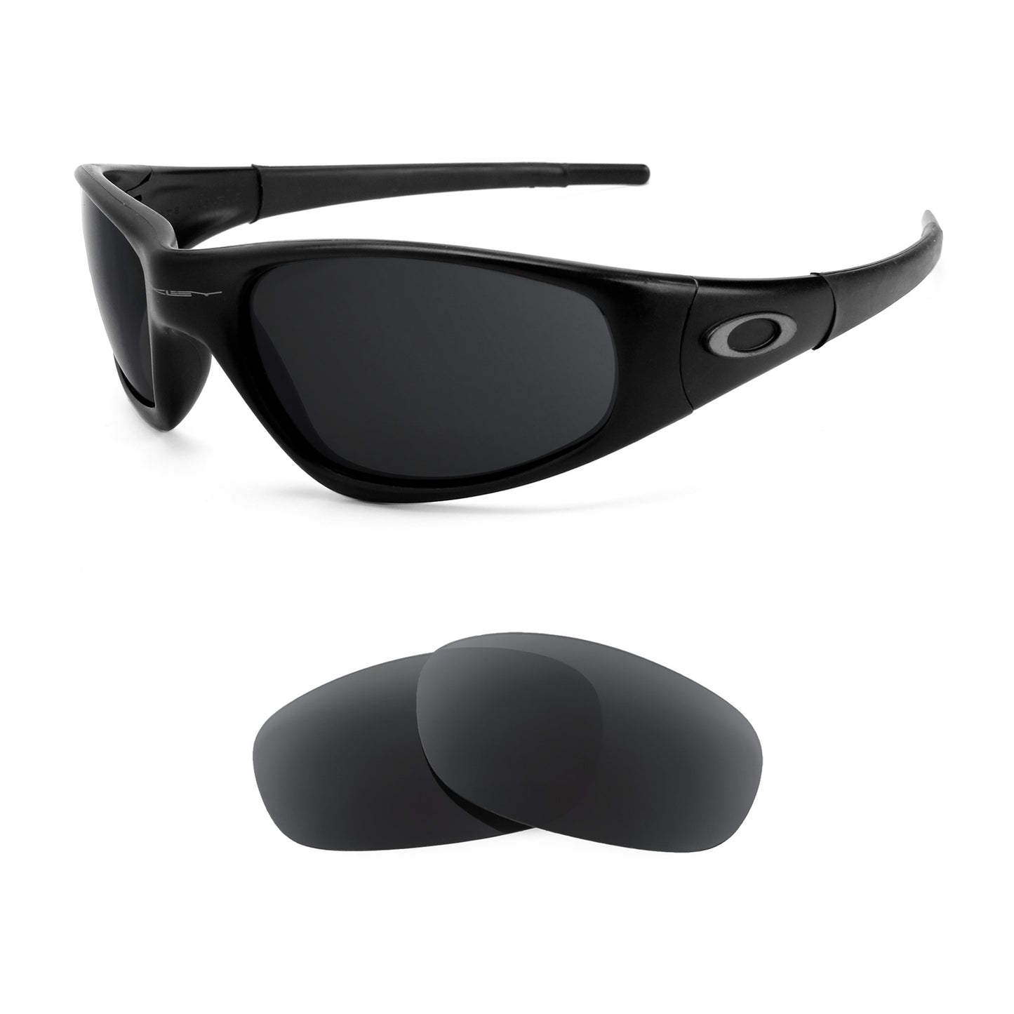 Oakley Straight Jacket (1996) sunglasses with replacement lenses