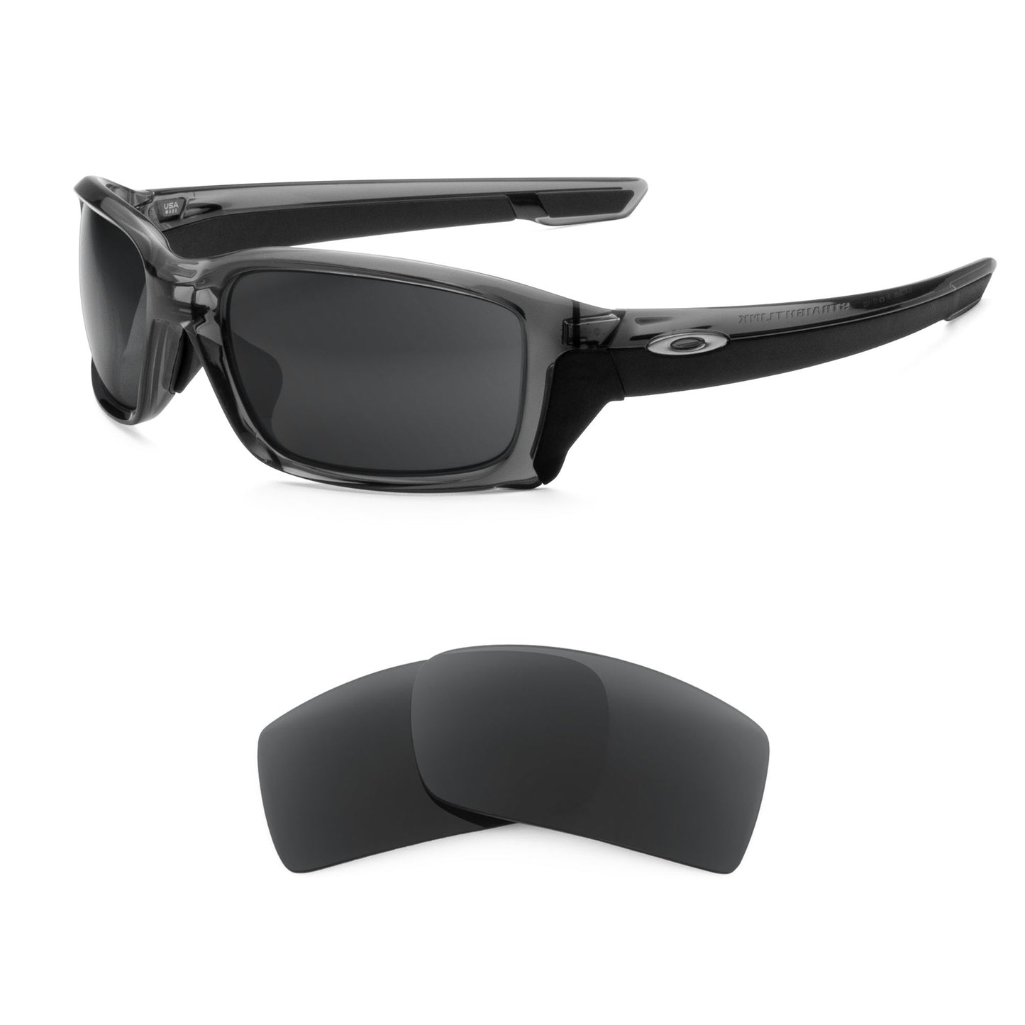 Oakley Straightlink (Low Bridge Fit) sunglasses with replacement lenses