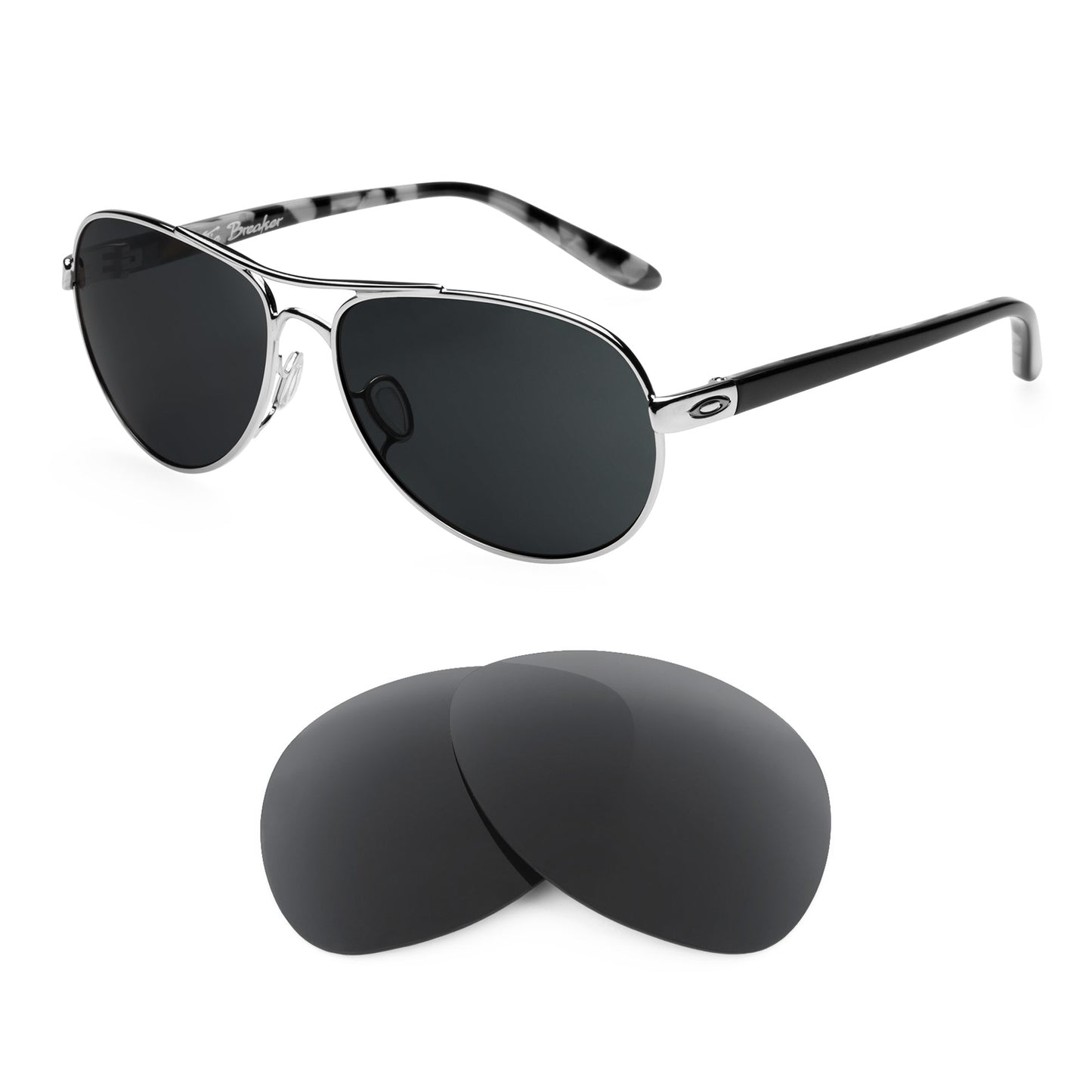 Oakley Tie Breaker sunglasses with replacement lenses