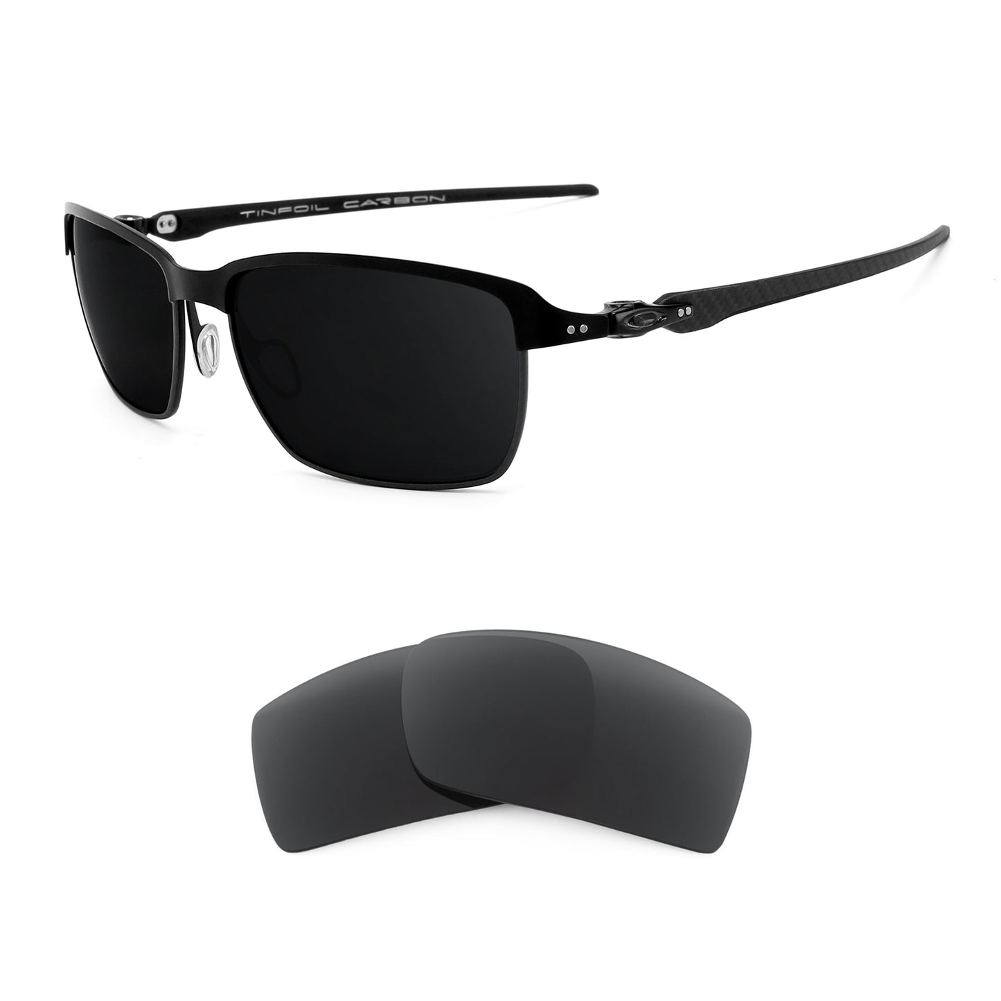 Oakley Tinfoil Carbon sunglasses with replacement lenses