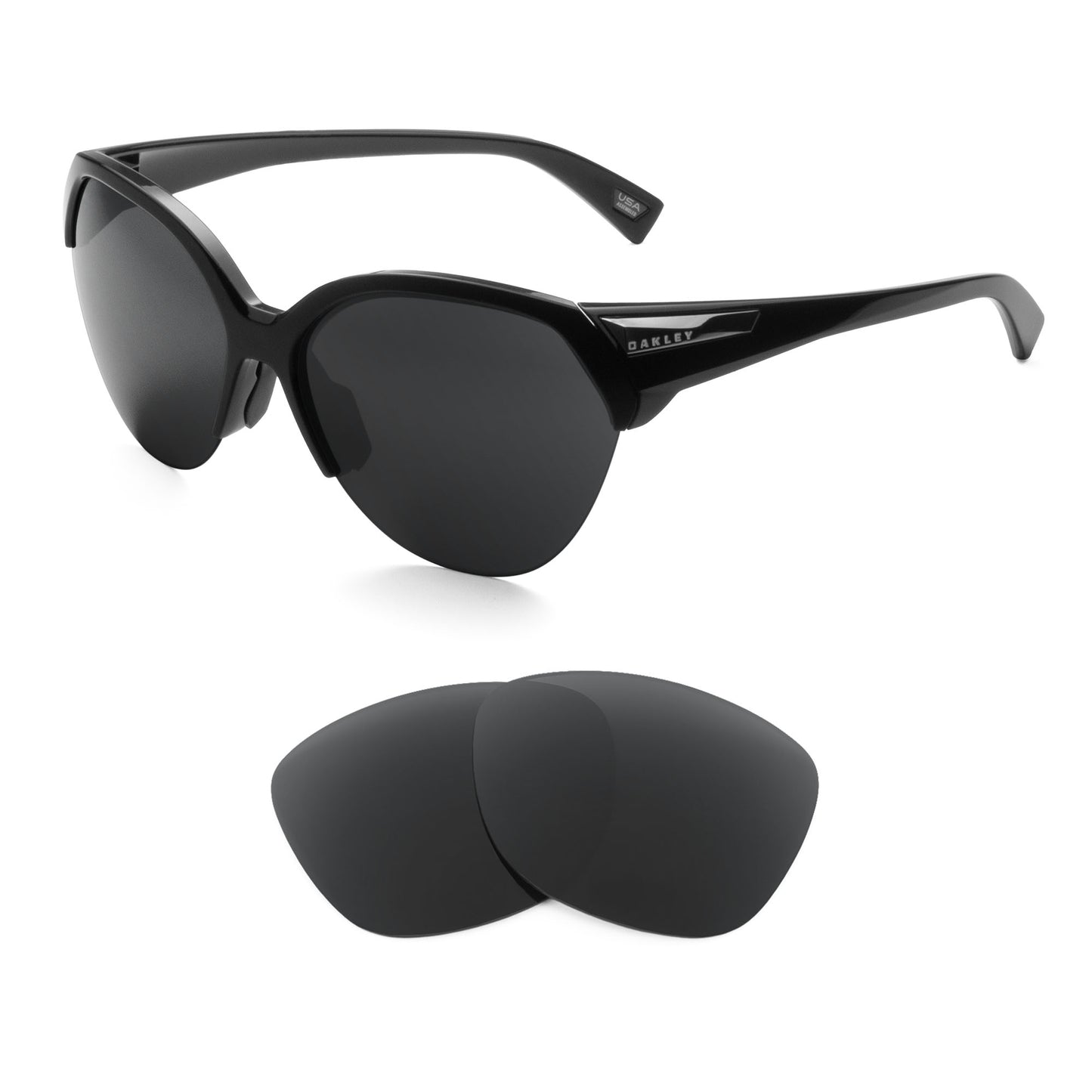 Oakley Trailing Point sunglasses with replacement lenses