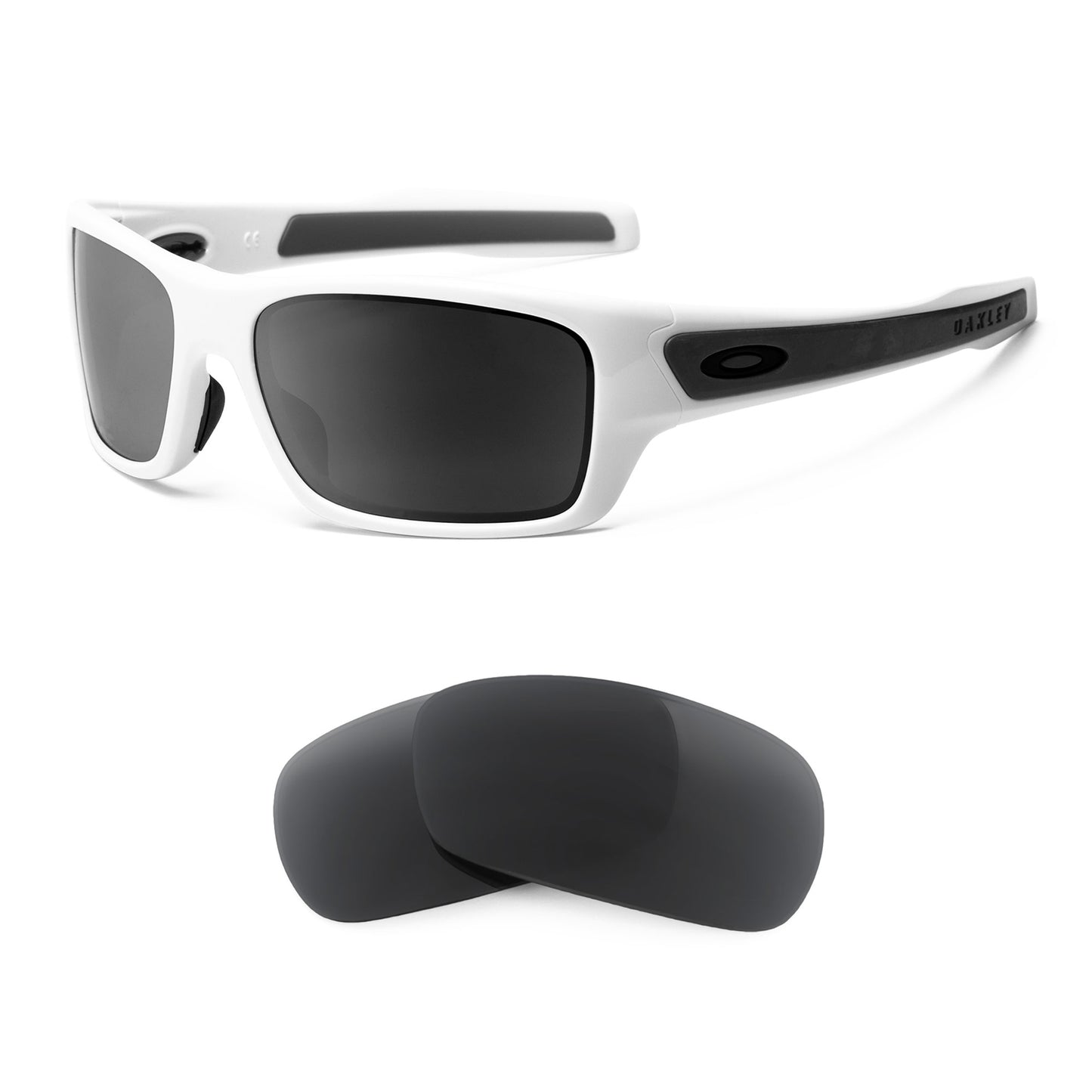 Oakley Turbine XS sunglasses with replacement lenses