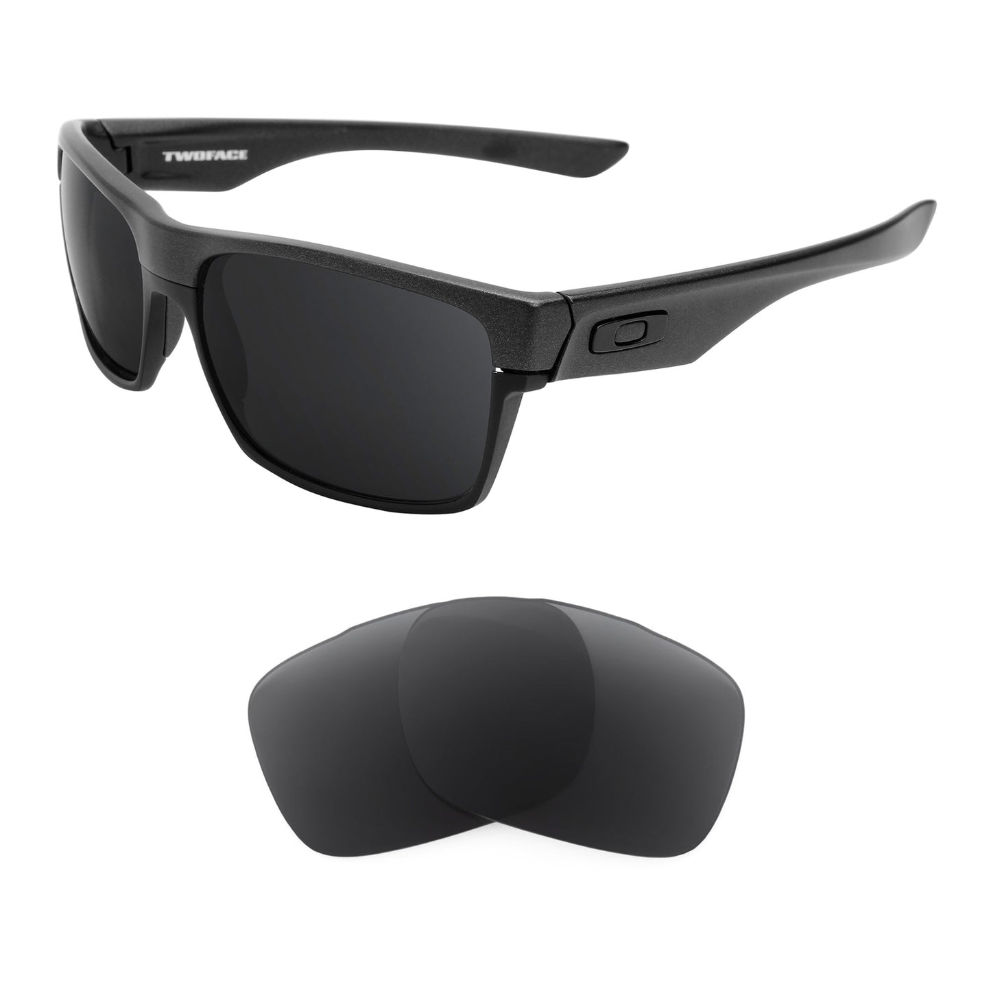 Oakley TwoFace (Low Bridge Fit) sunglasses with replacement lenses