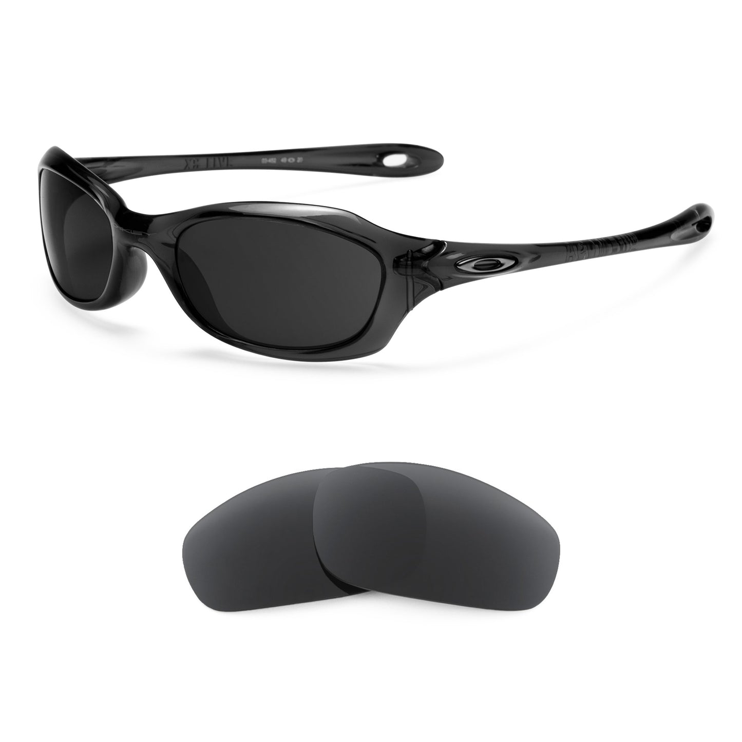 Oakley XS Fives sunglasses with replacement lenses