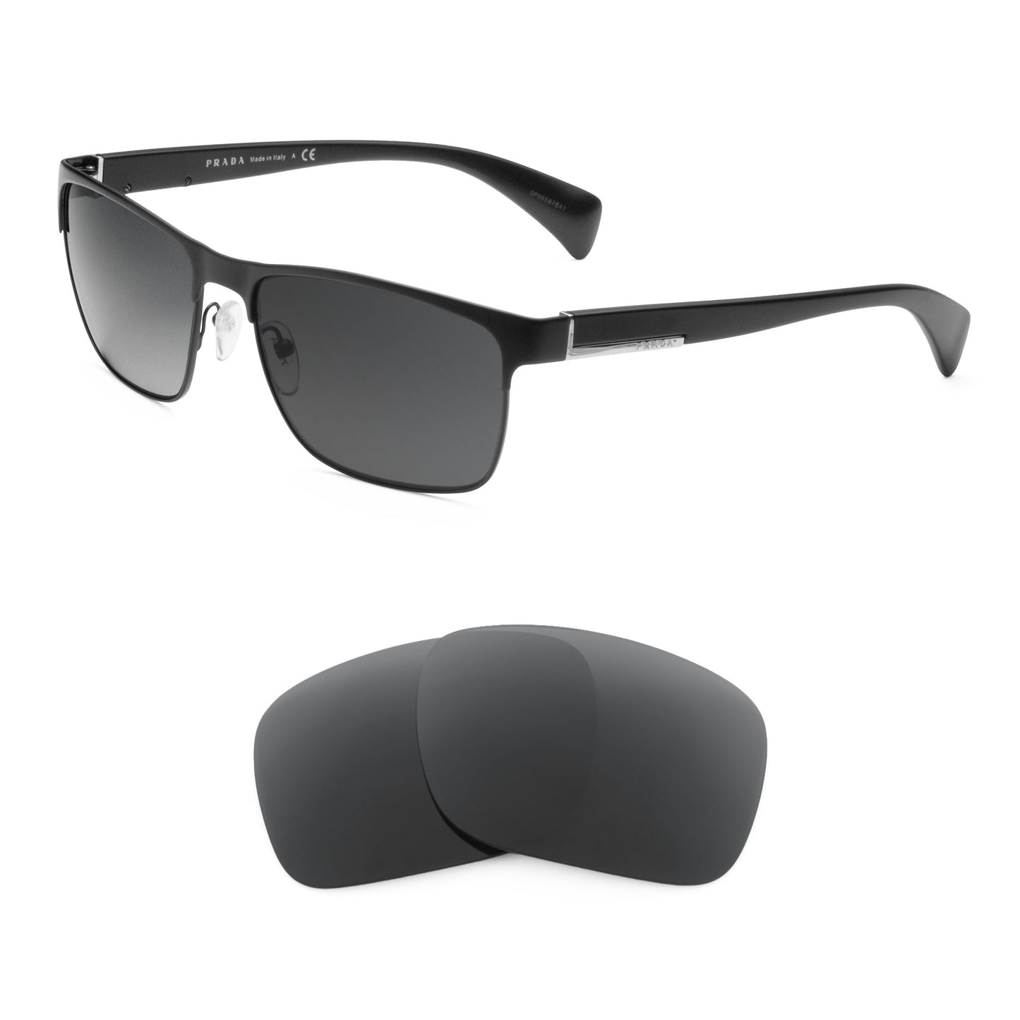 Prada SPR 510 sunglasses with replacement lenses