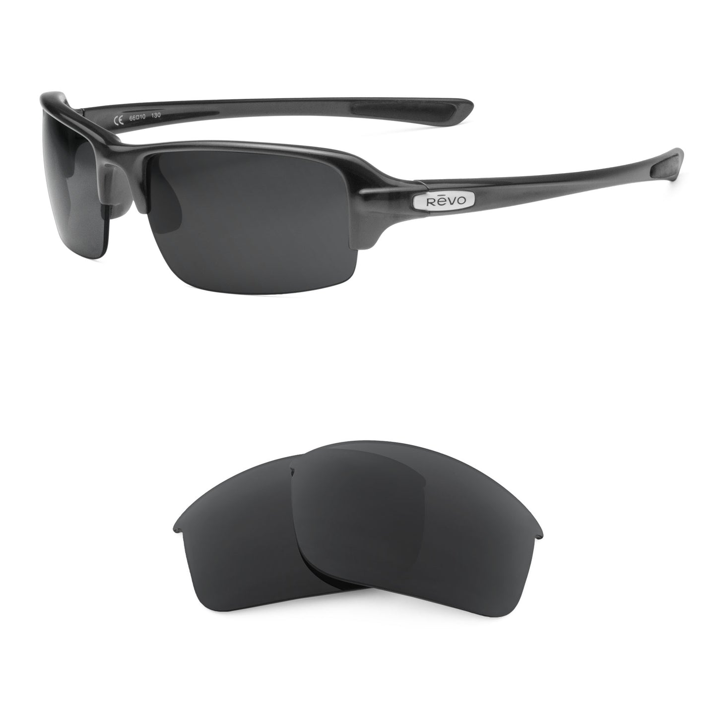 Revo Abyss RE4041 sunglasses with replacement lenses