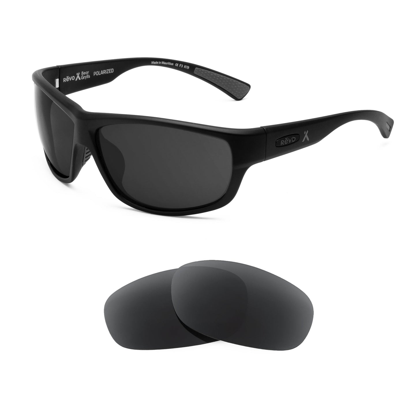 Revo Caper sunglasses with replacement lenses